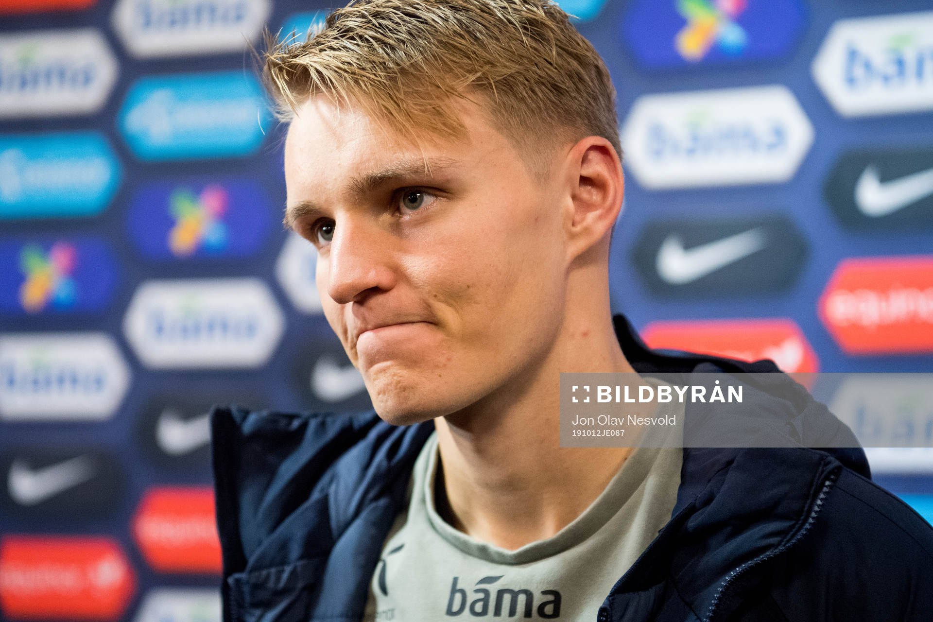 Martin Ødegaard of Norway after the UEFA Euro Qualifier football match between Norway and Spain on October 12, 2019 in Oslo.