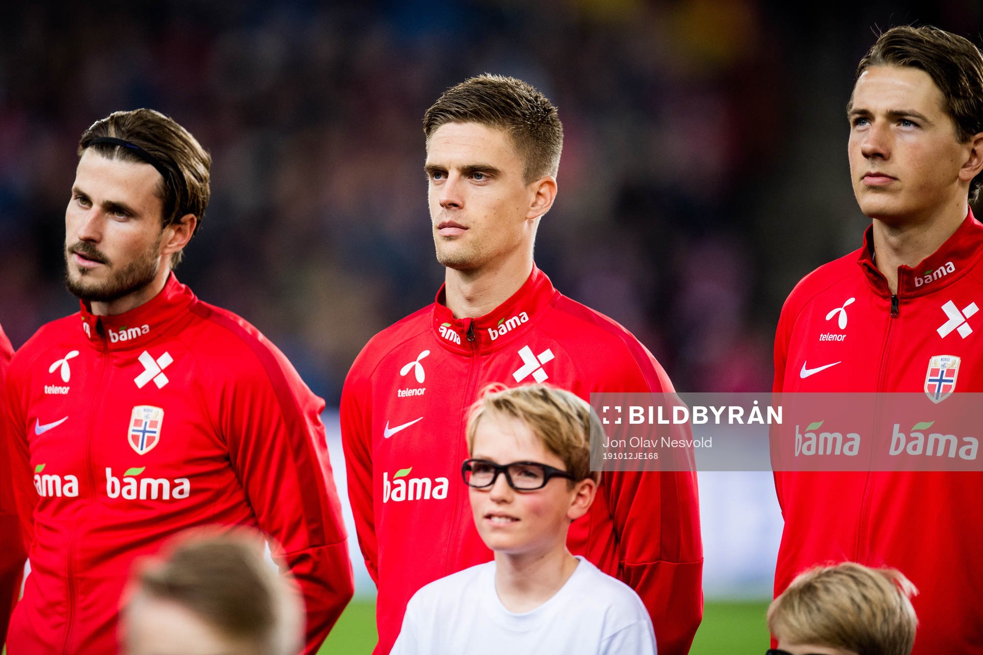 Håvard Nordtveit, Markus Henriksen and Sander Berge of