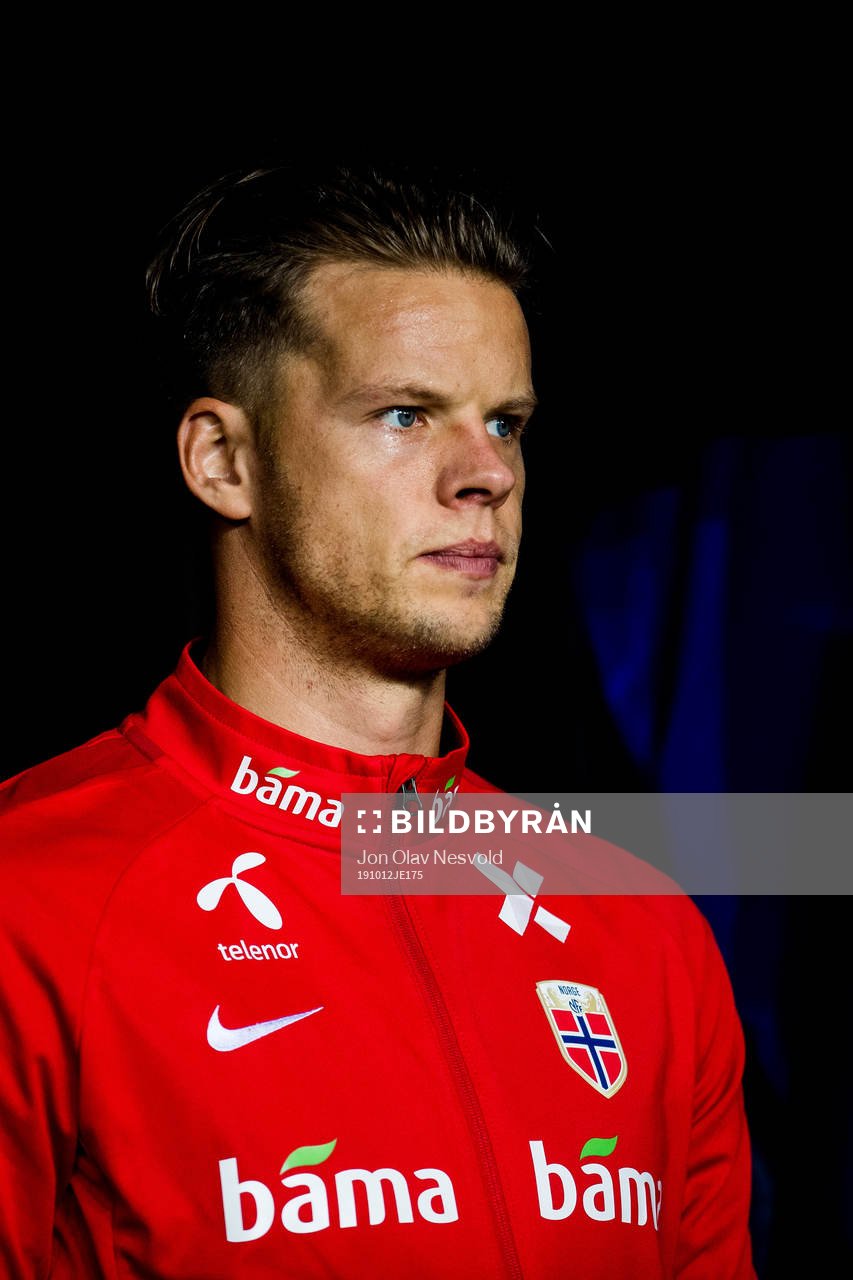 Goalkeeper Ørjan Håskjold Nyland of Norway