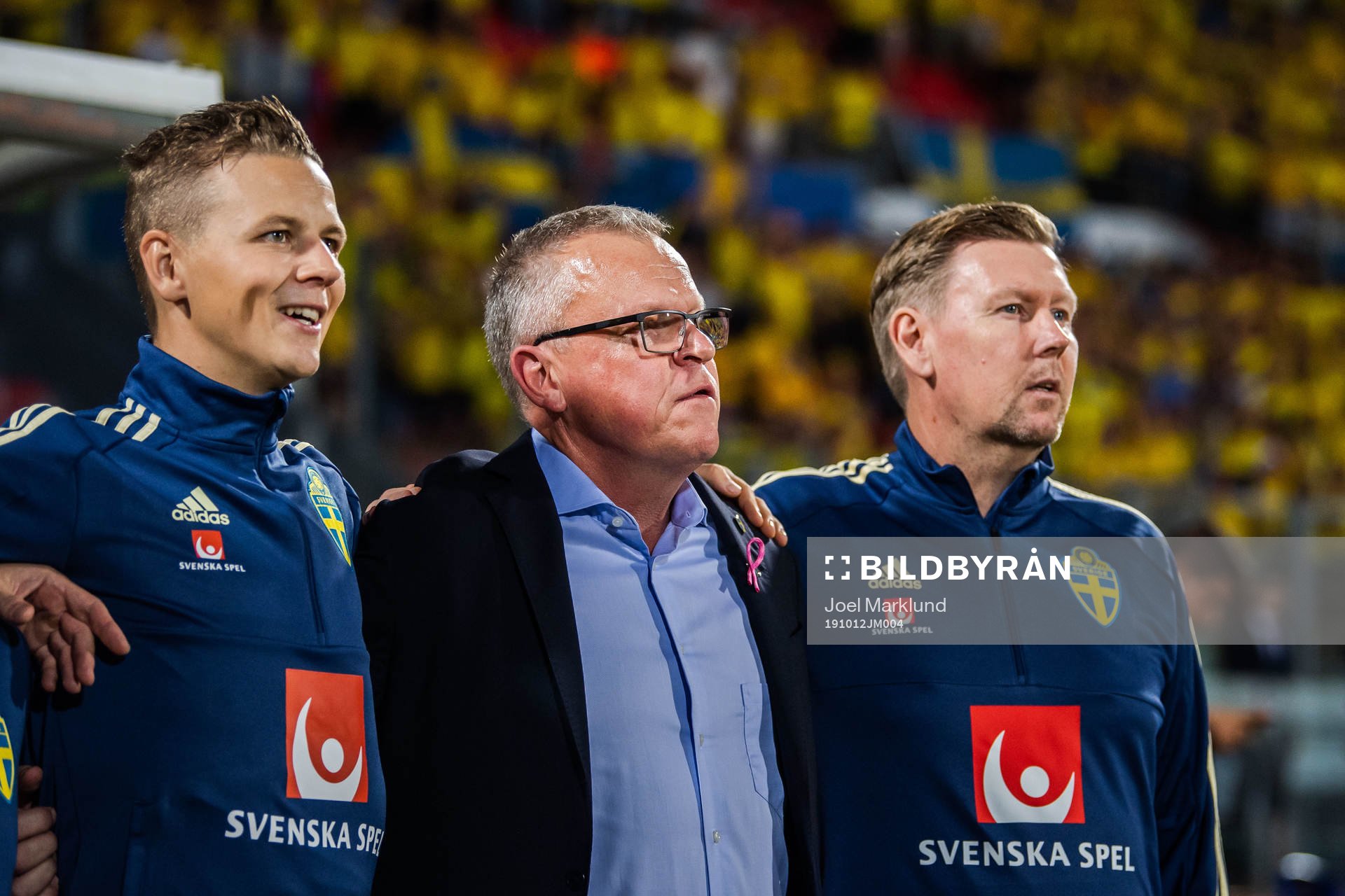 Janne Andersson, head coach and Peter Wettergren, assistant