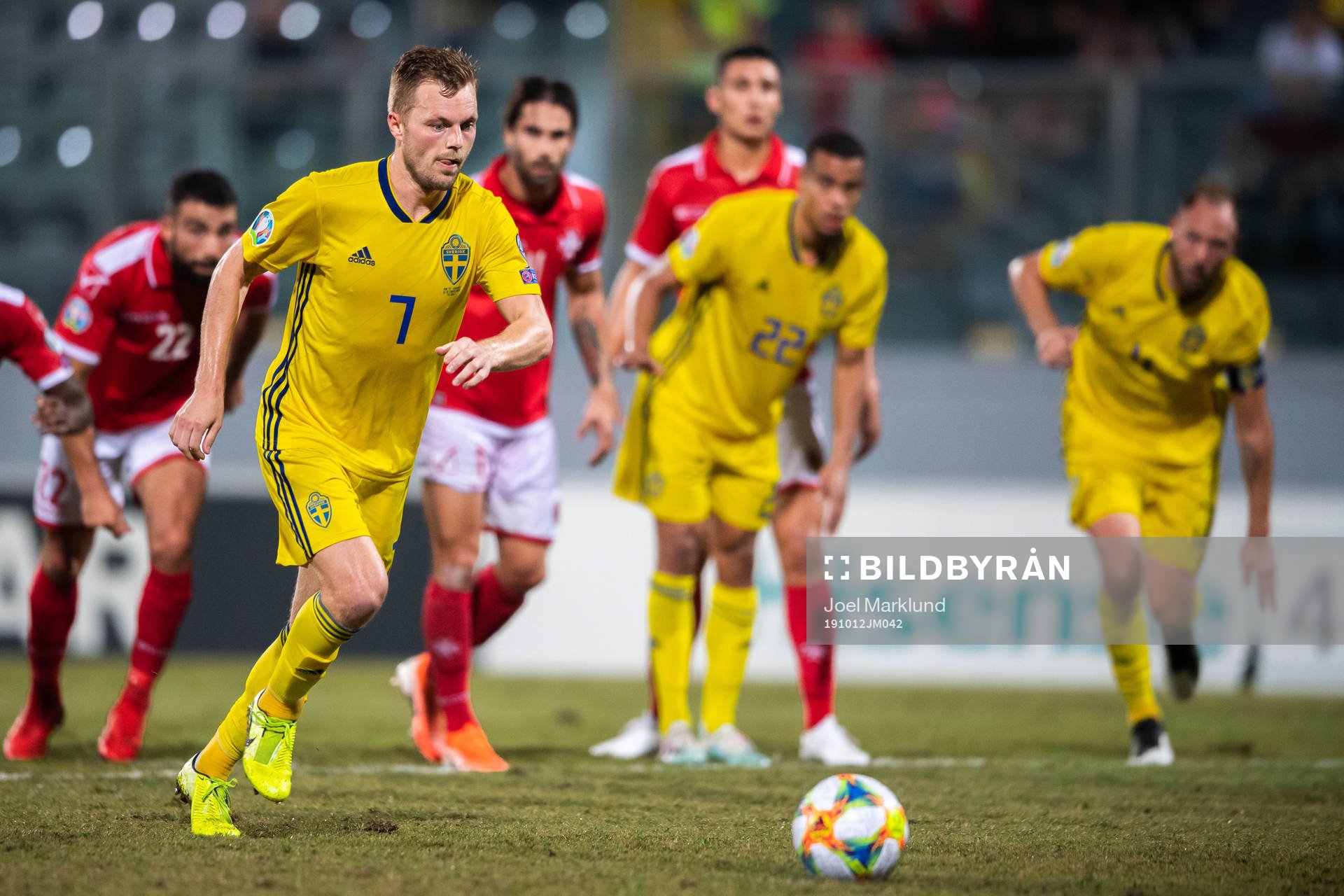 Sebastian Larsson of Sweden scores 0-2