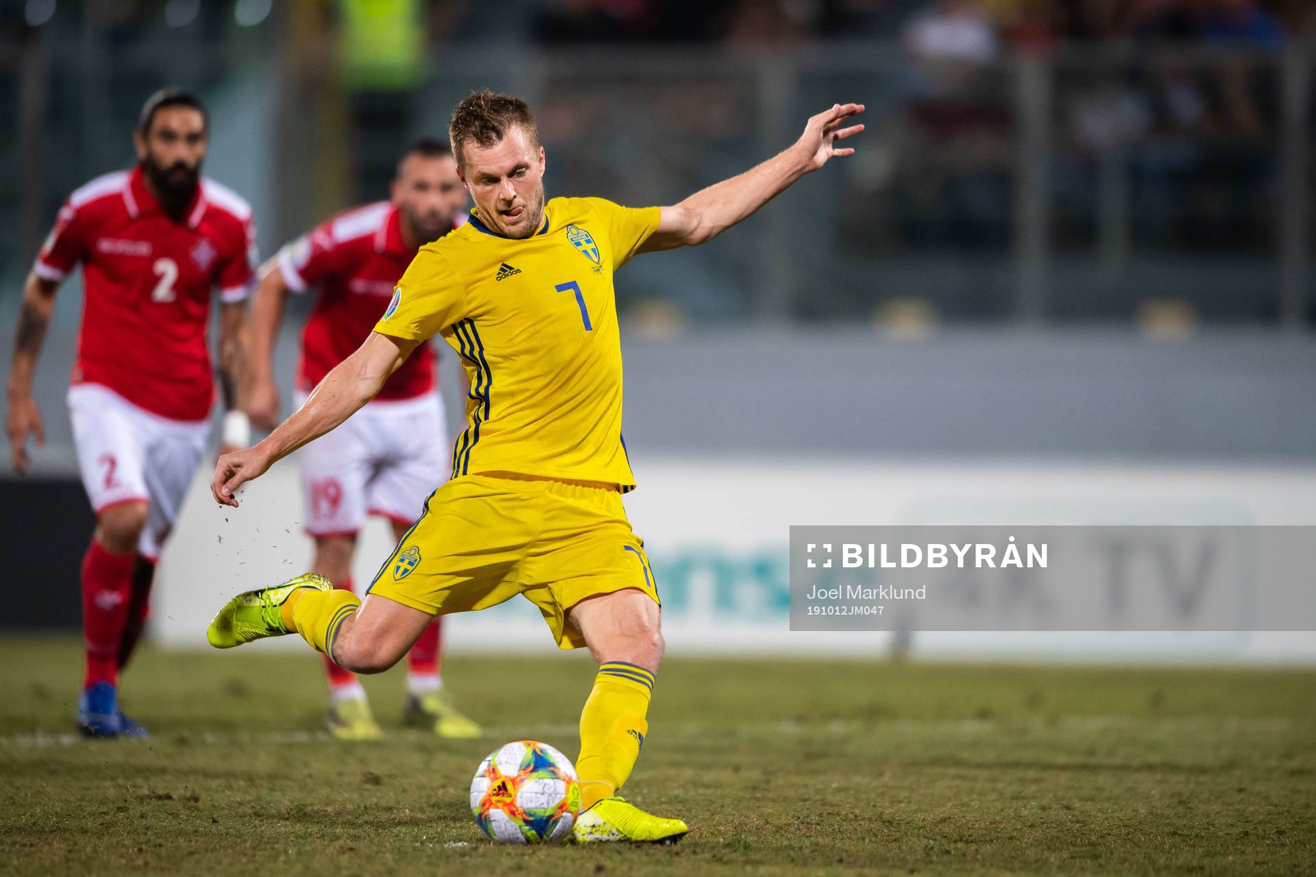 Sebastian Larsson of Sweden scores 0-4