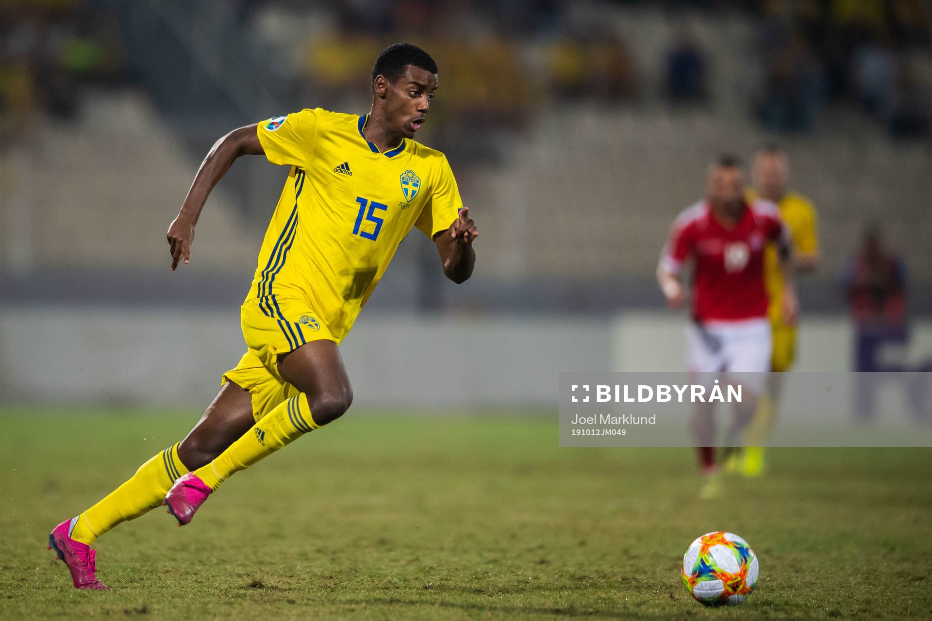Alexander Isak of Sweden