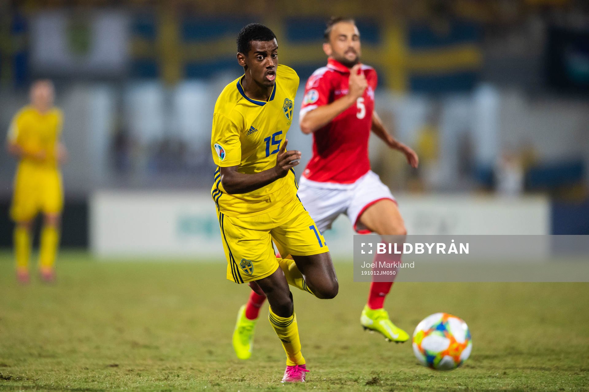 Alexander Isak of Sweden