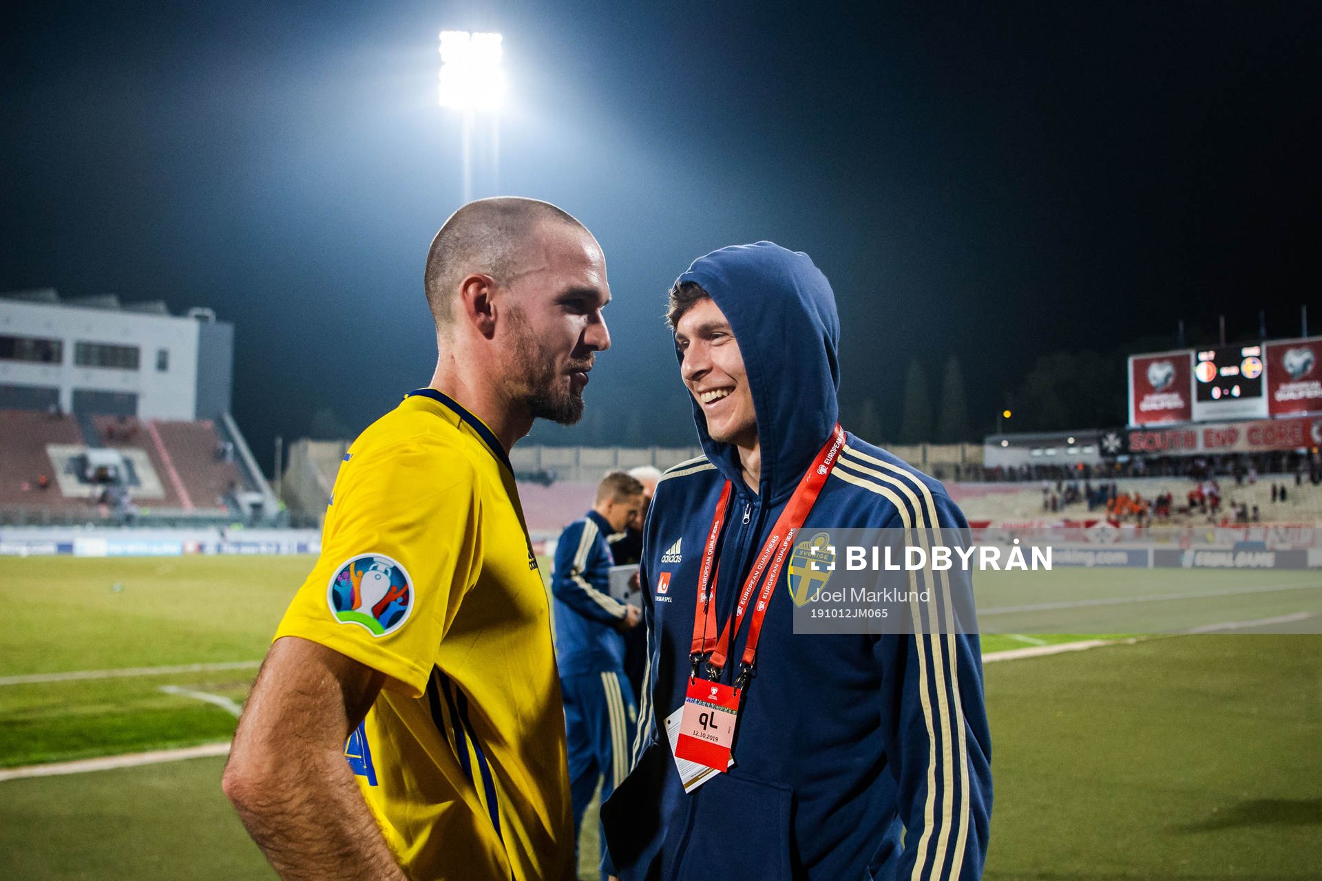 Victor Nilsson Lindelöf and Marcus Danielson of Sweden