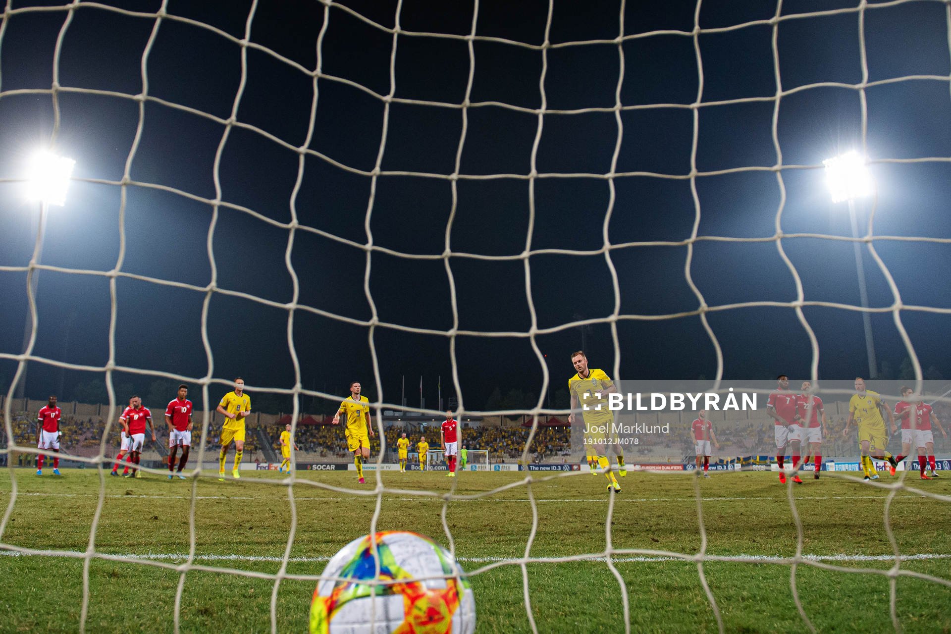 Sebastian Larsson of Sweden celebrates