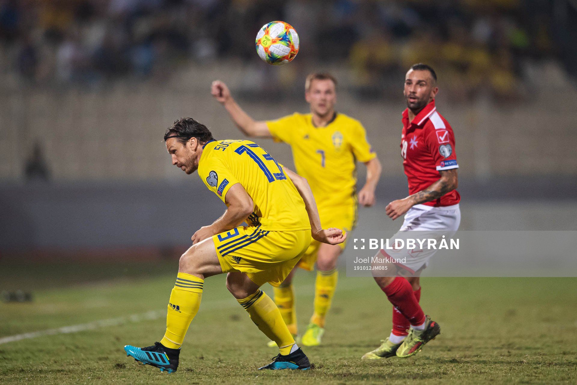 Gustav Svensson of Sweden