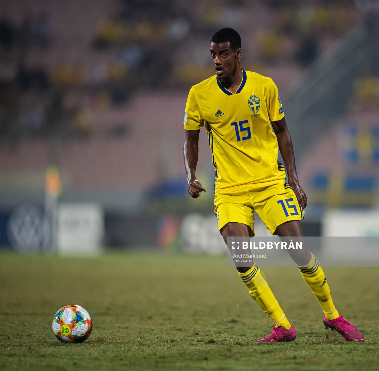 Alexander Isak of Sweden