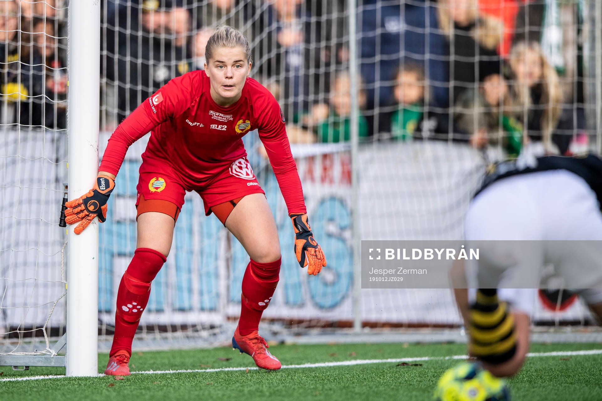 Hammarbys målvakt Britta Elsert Gynning