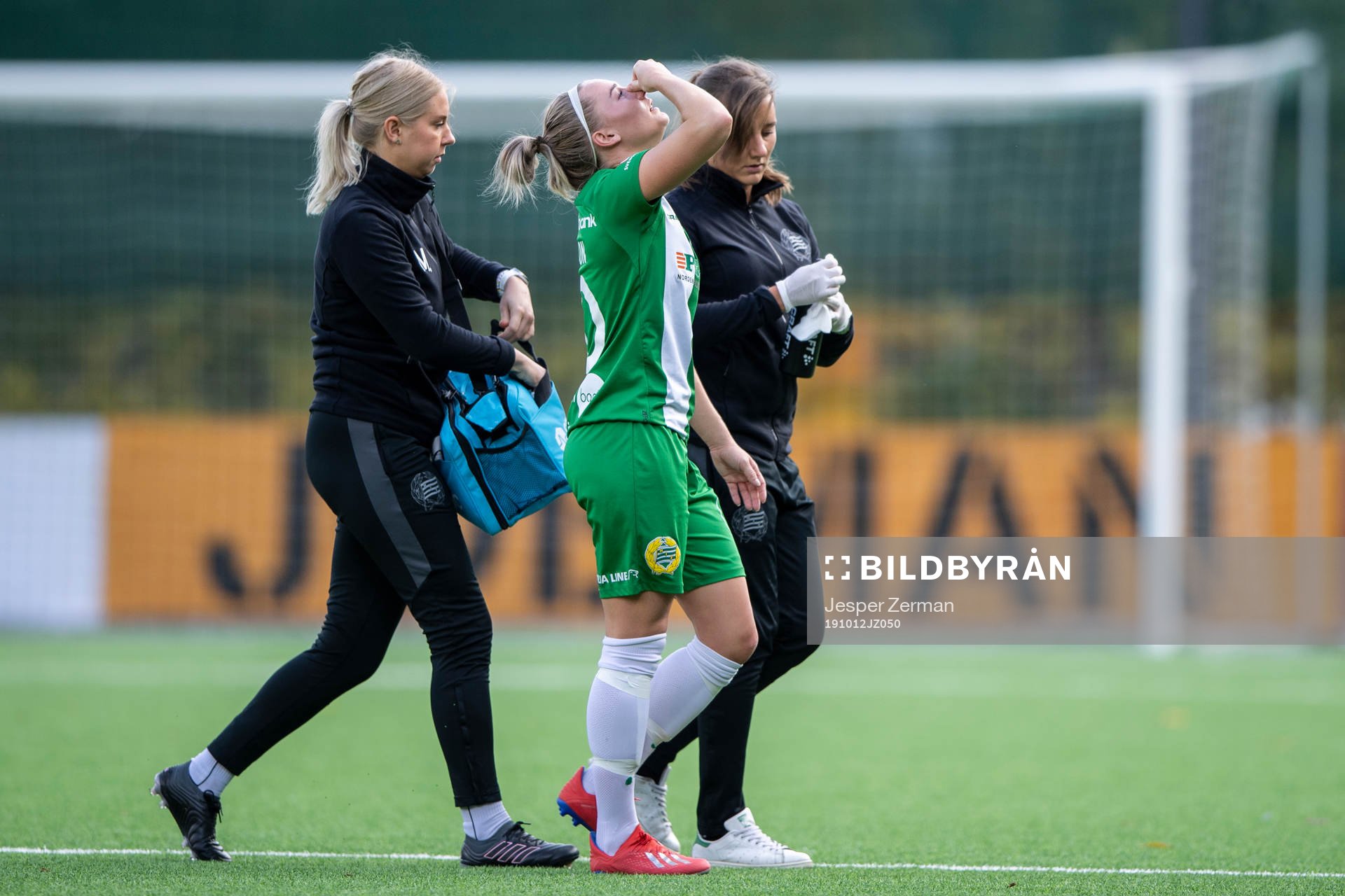 Hammarbys Emma Jansson kliver av skadad