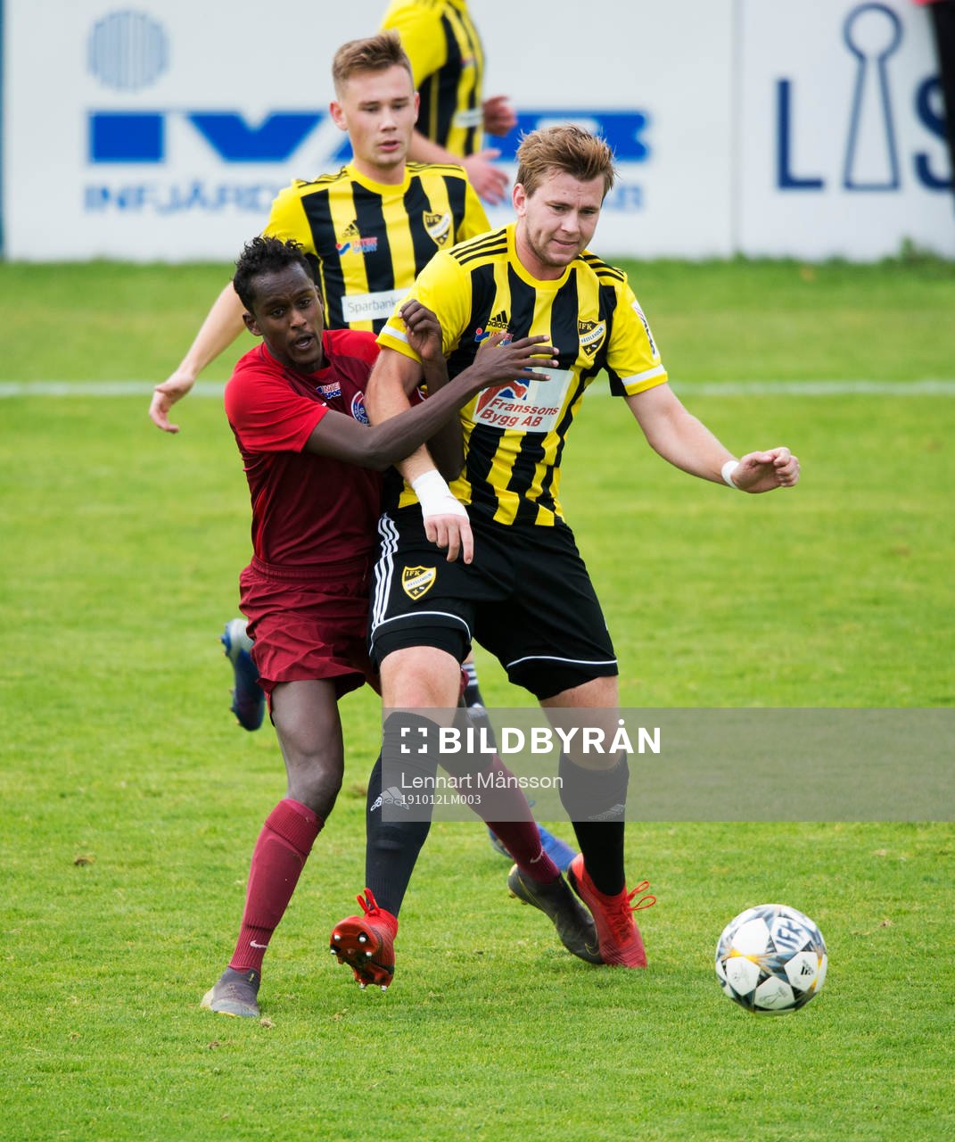 IFK Hässleholms Mattias Jönsson i matchen i division 2