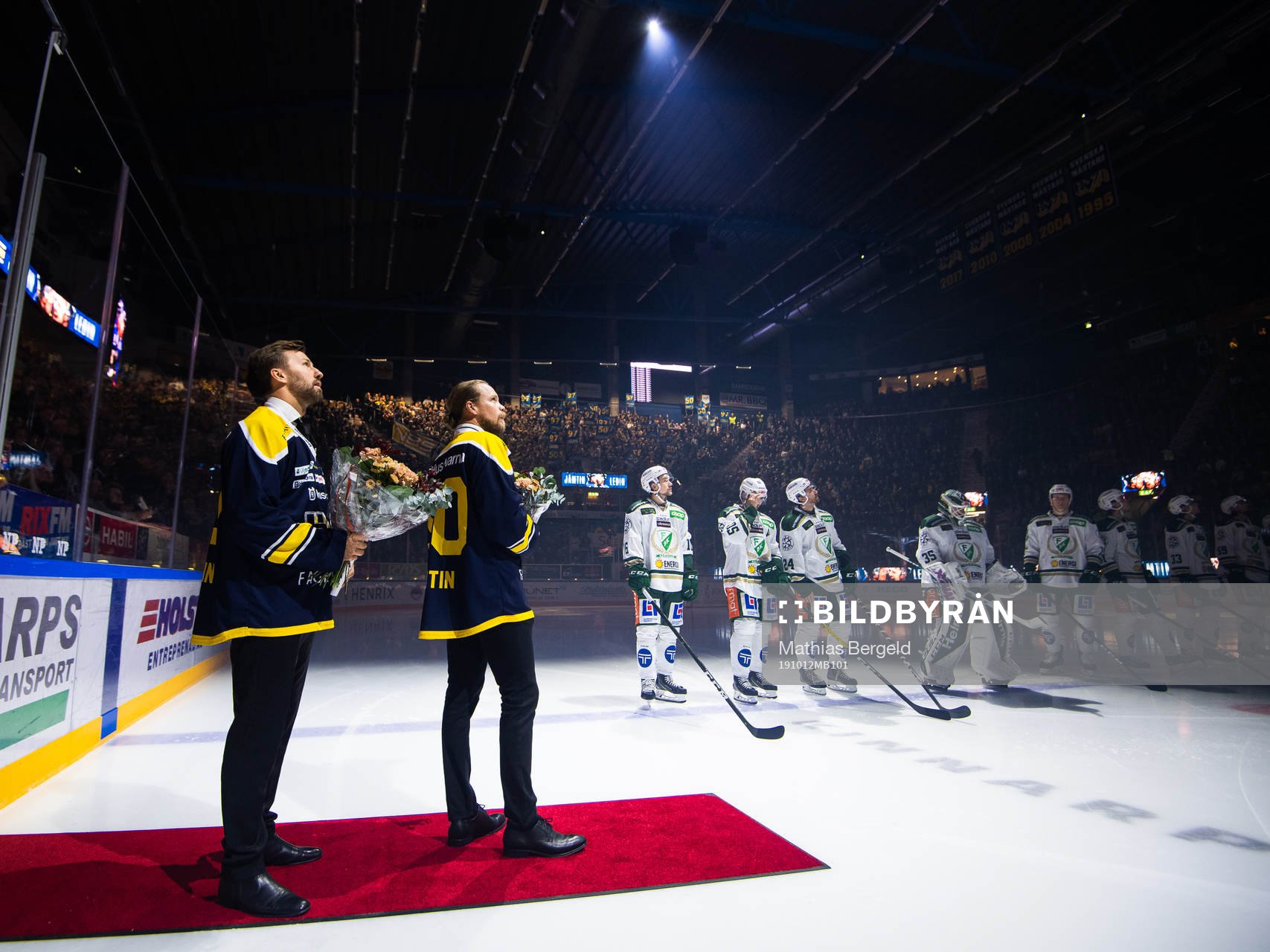 Per Ledin och Andreas Jämtin hyllas