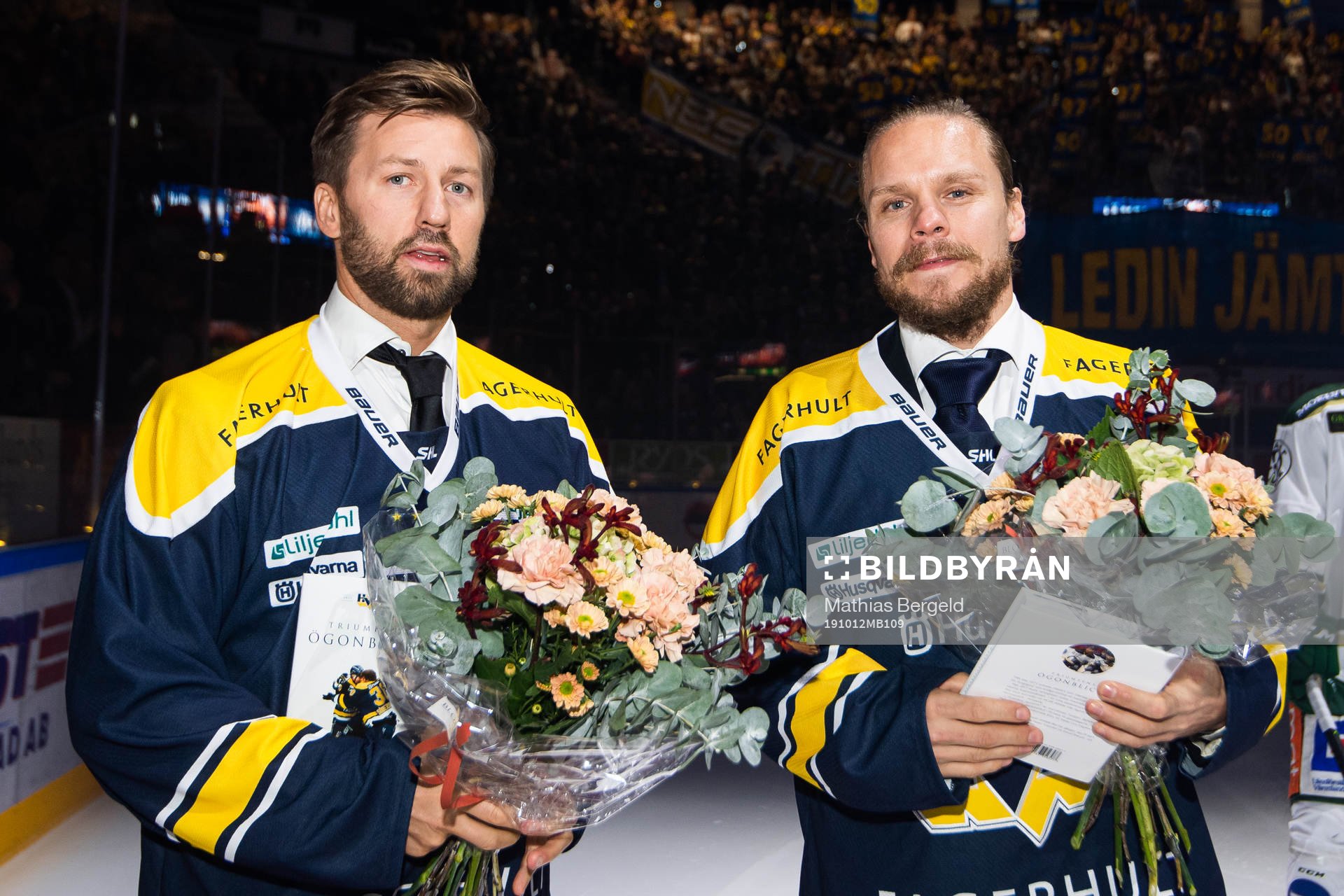 Per Ledin och Andreas Jämtin hyllas