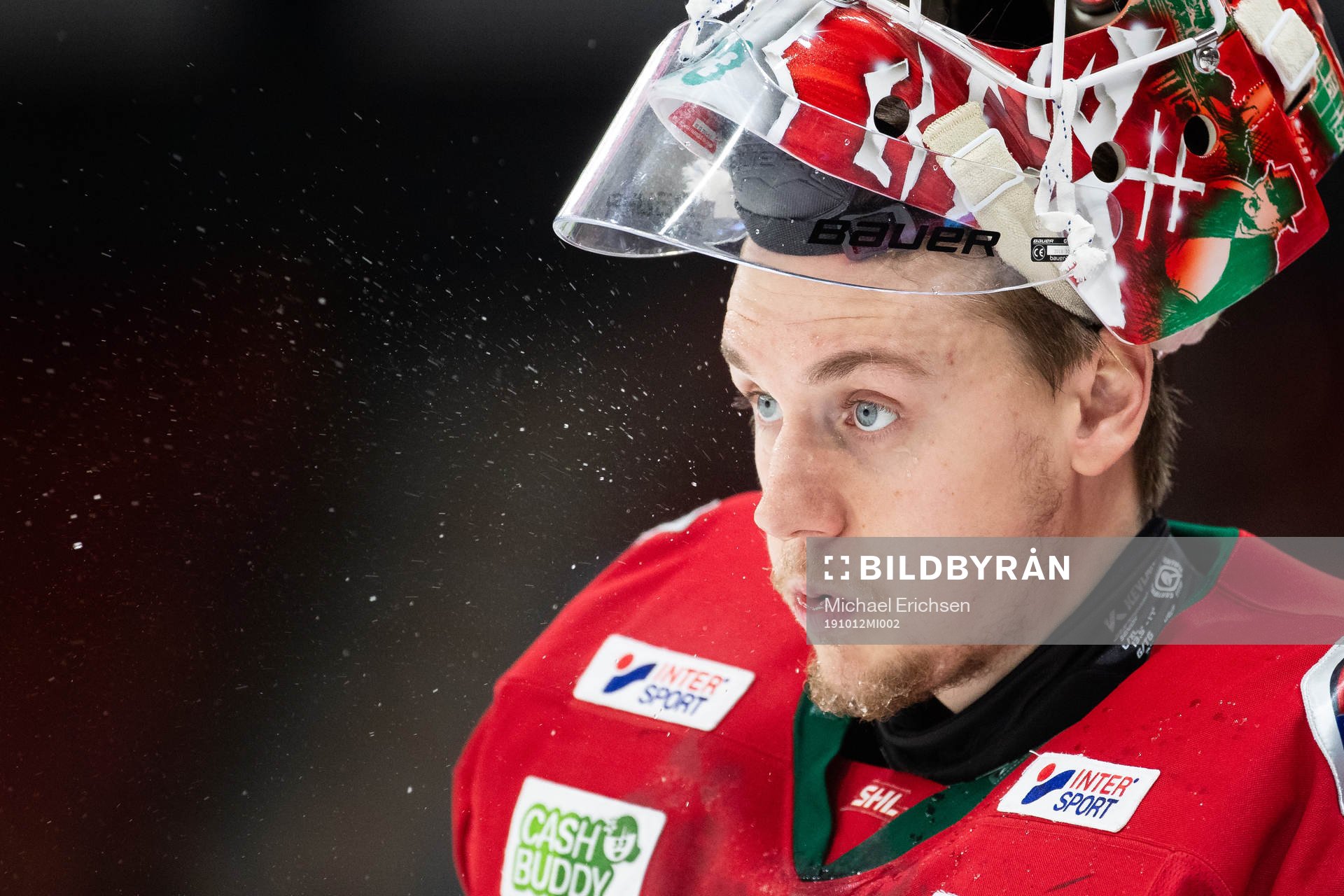 Frölundas målvakt Johan Mattsson