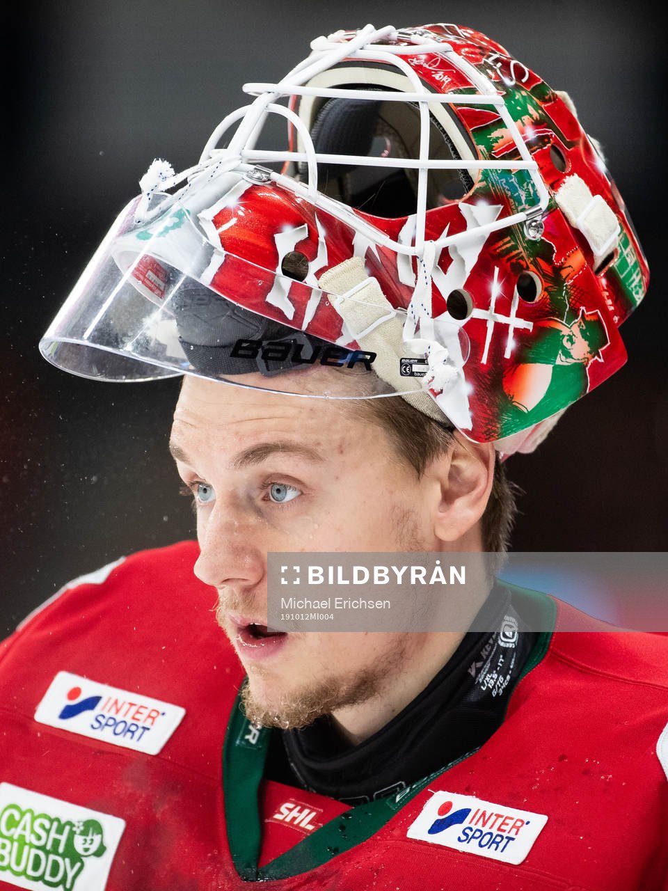 Frölundas målvakt Johan Mattsson