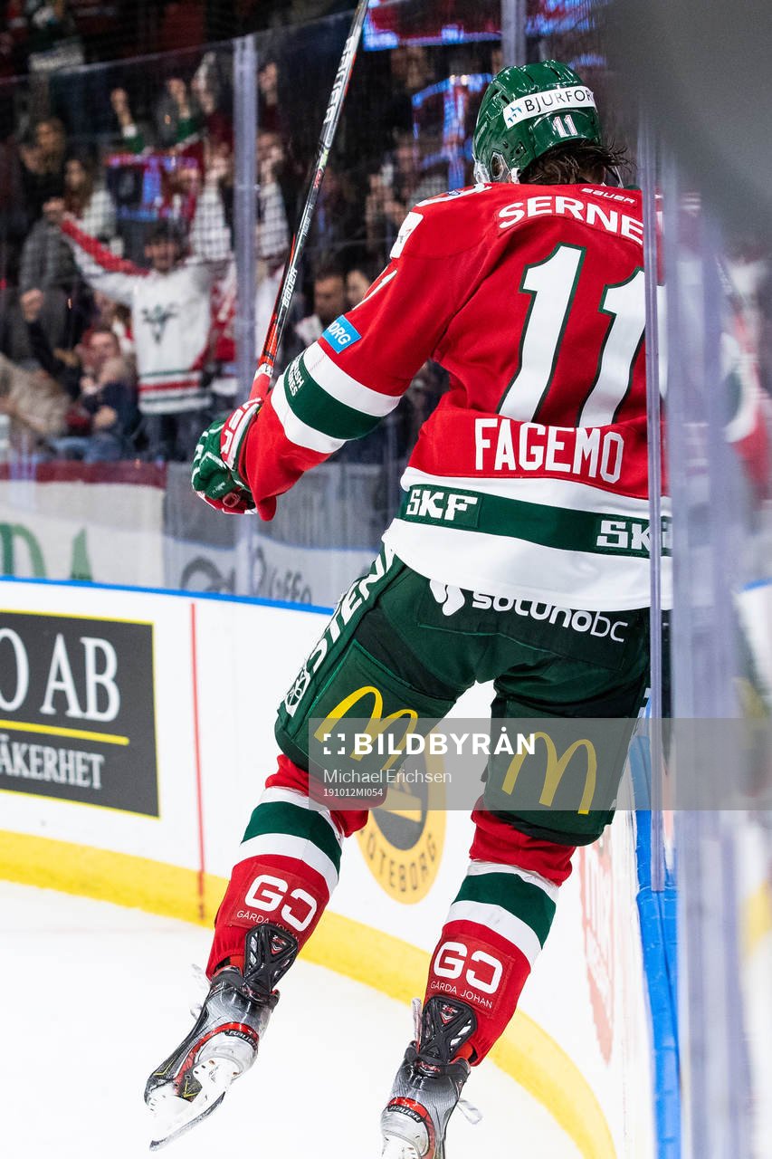Frölundas Samuel Fagemo jublar
