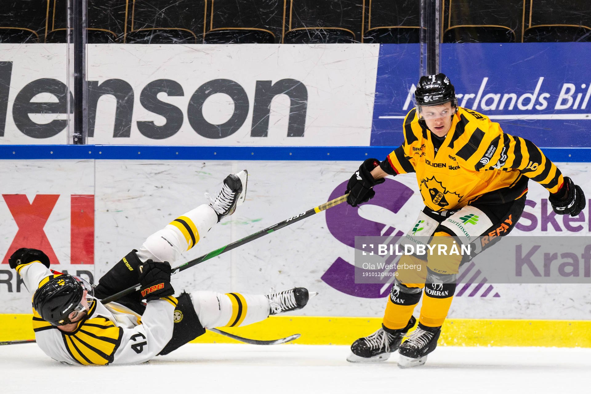Brynäs Greg Scott och Skellefteås Philip Broberg