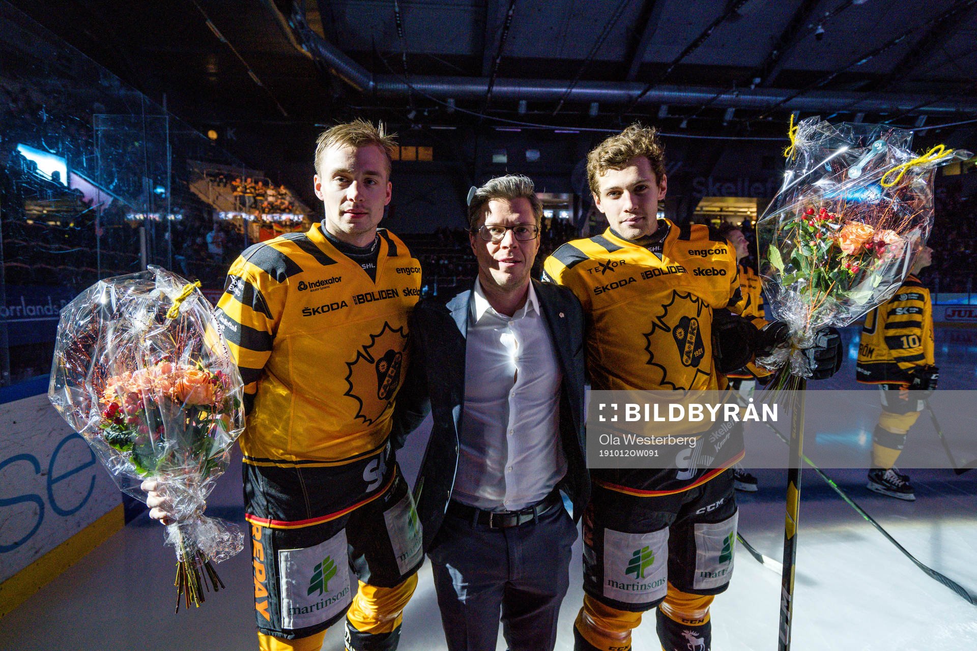 Skellefteås Adam Pettersson firar 400 SHL matcher och