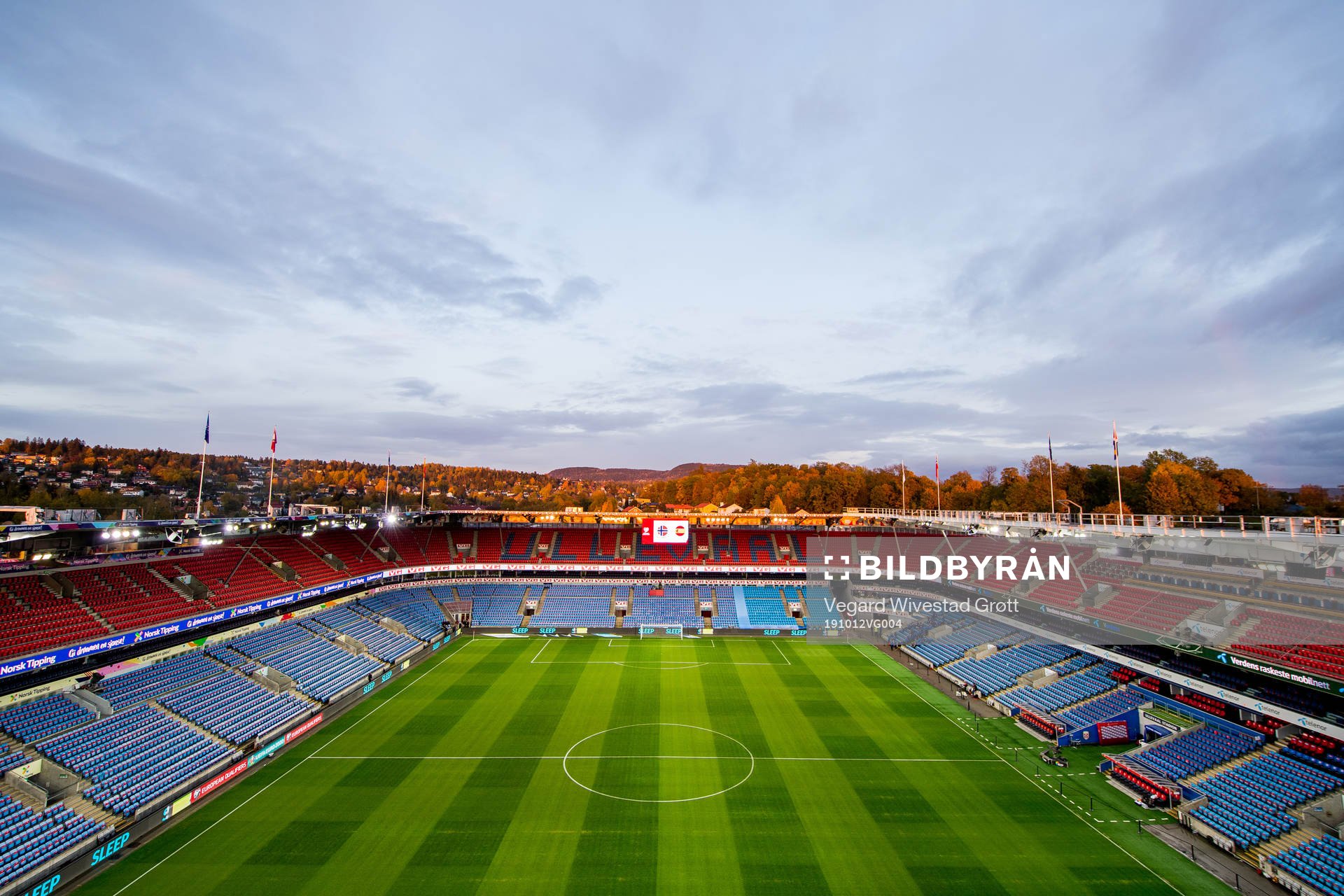 General view of Ullevaal stadion