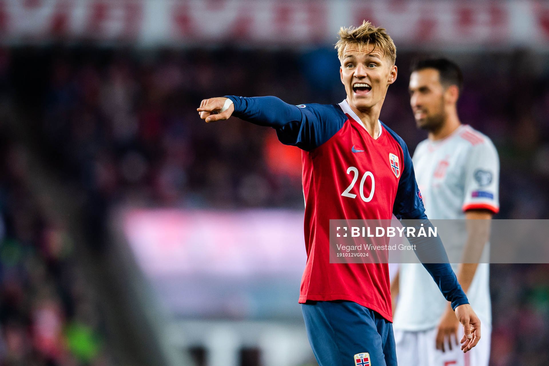 Martin Ødegaard of Norway