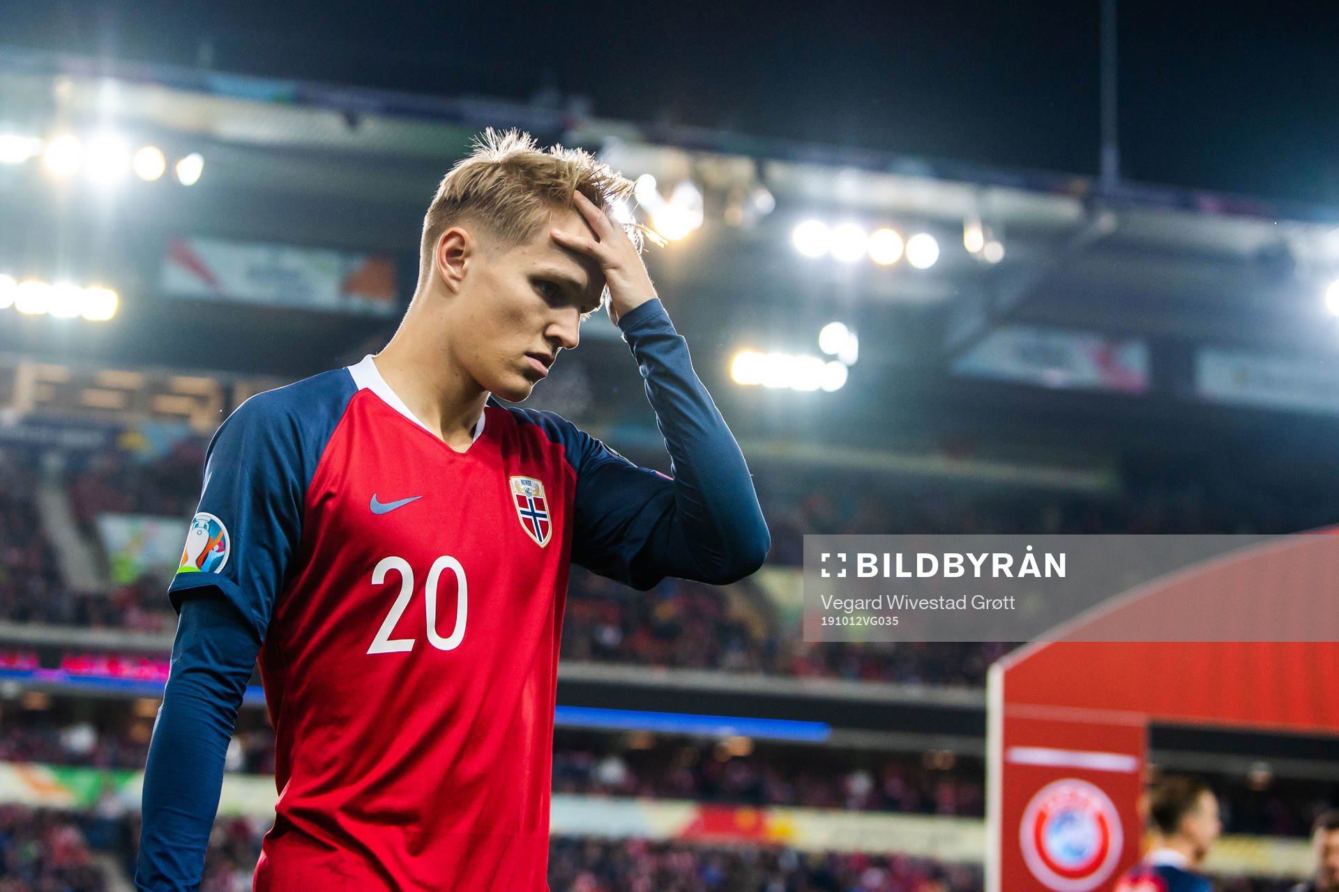 Martin Ødegaard of Norway