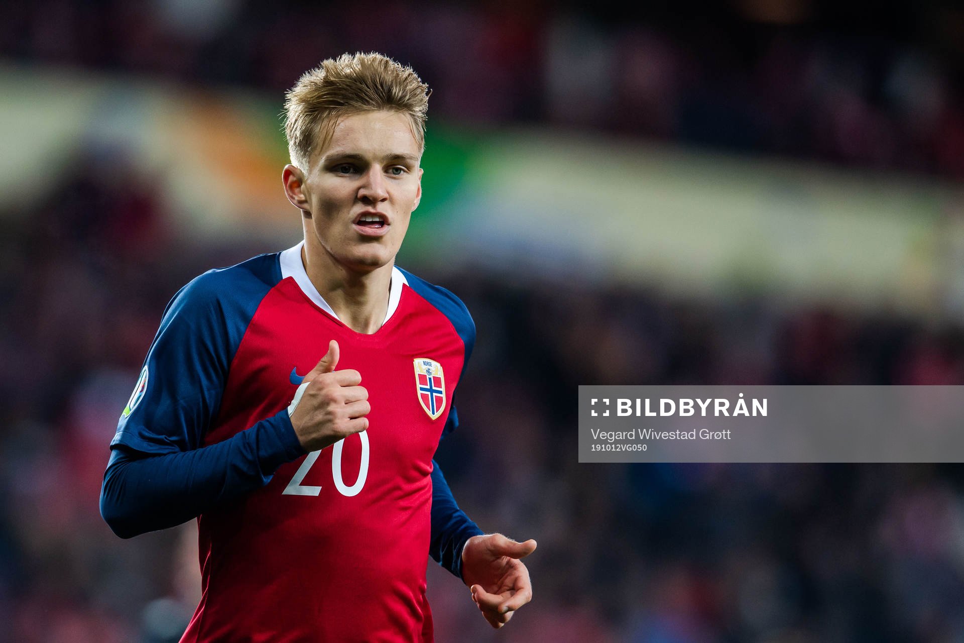 Martin Ødegaard of Norway