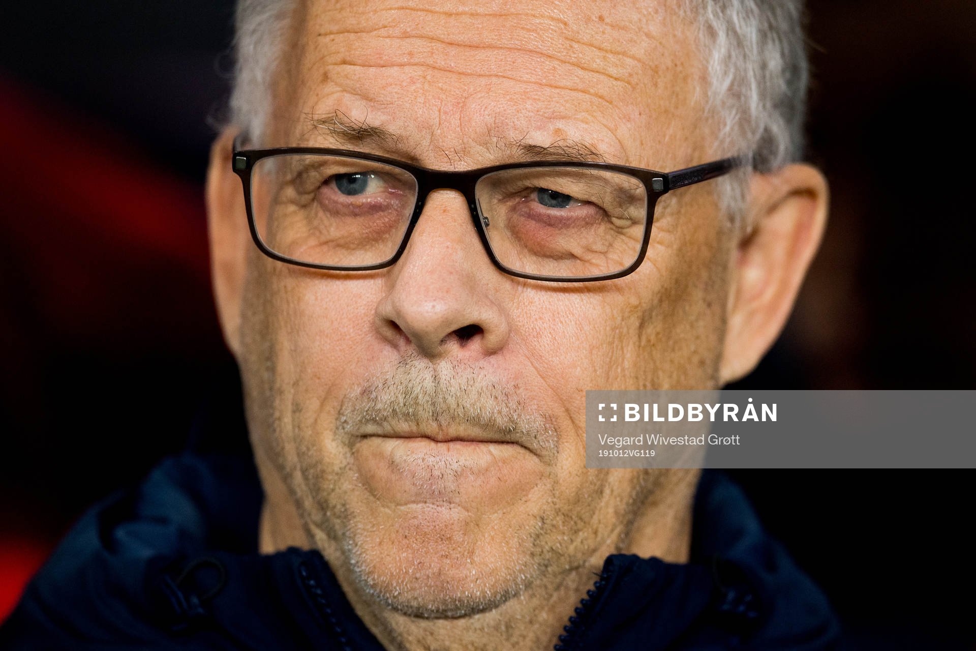 Lars Lagerbäck, head coach of Norway