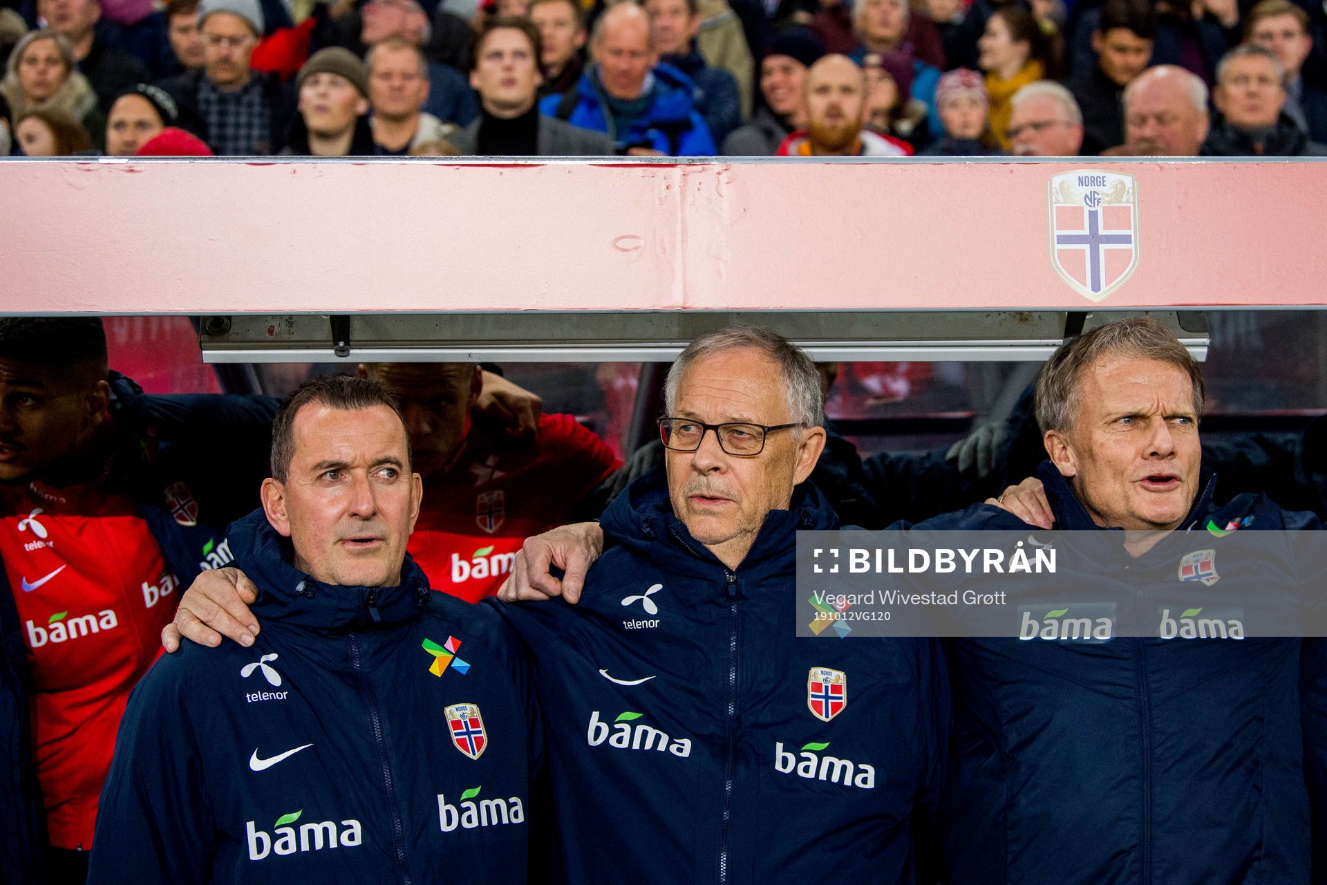 Per Joar Hansen, assistant coach, Lars Lagerbäck, head