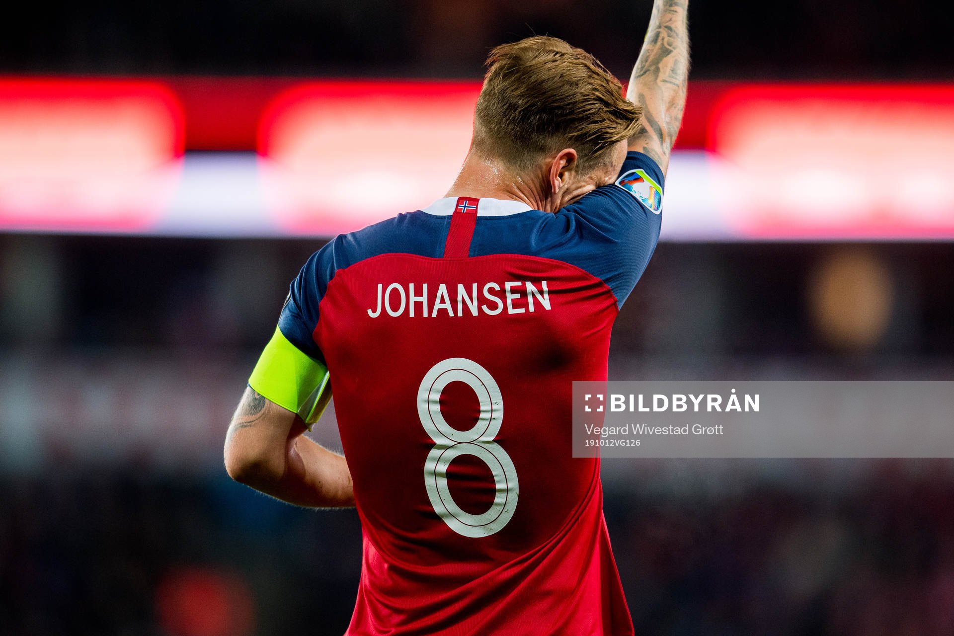 Stefan Johansen of Norway