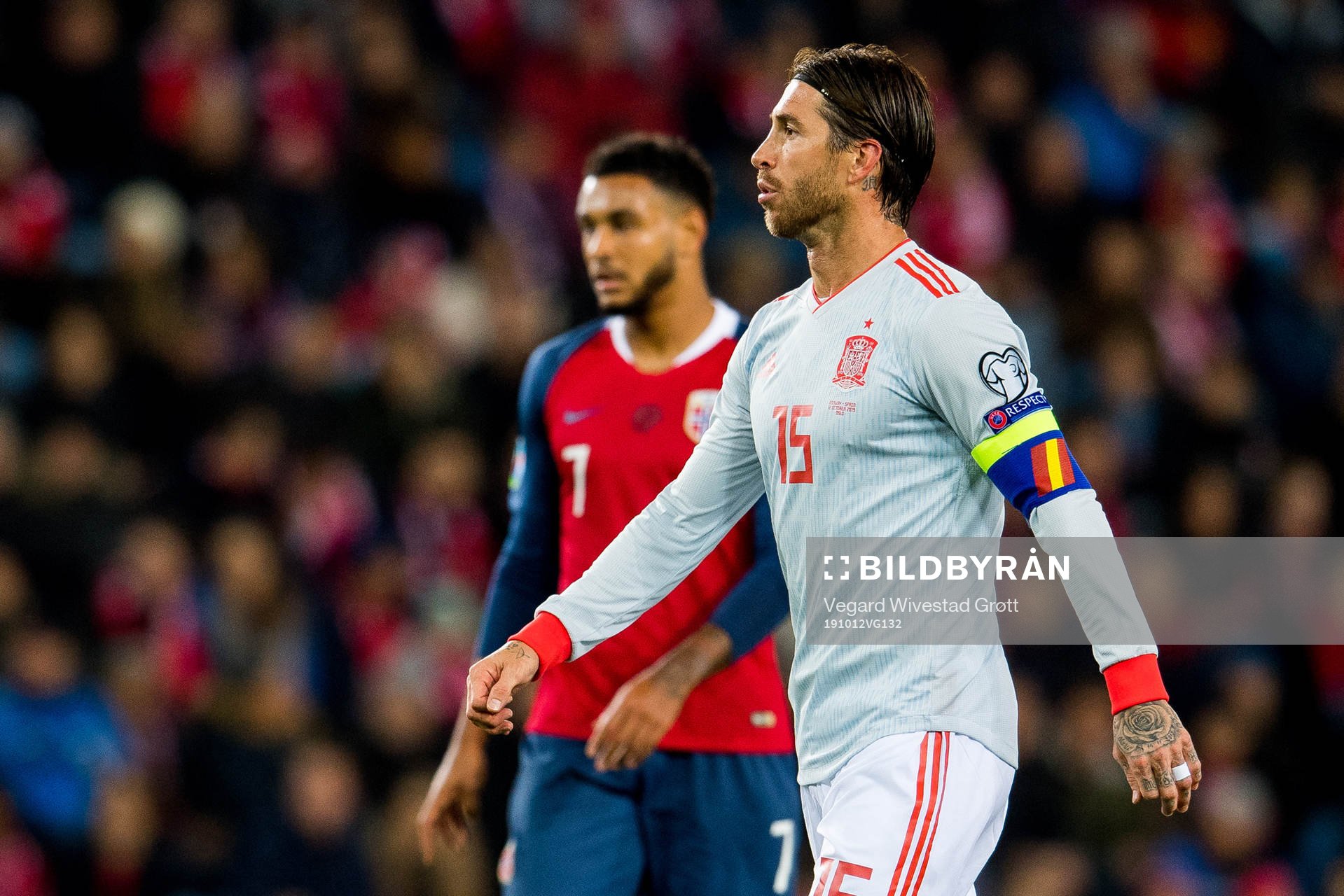 Sergio Ramos of Spain