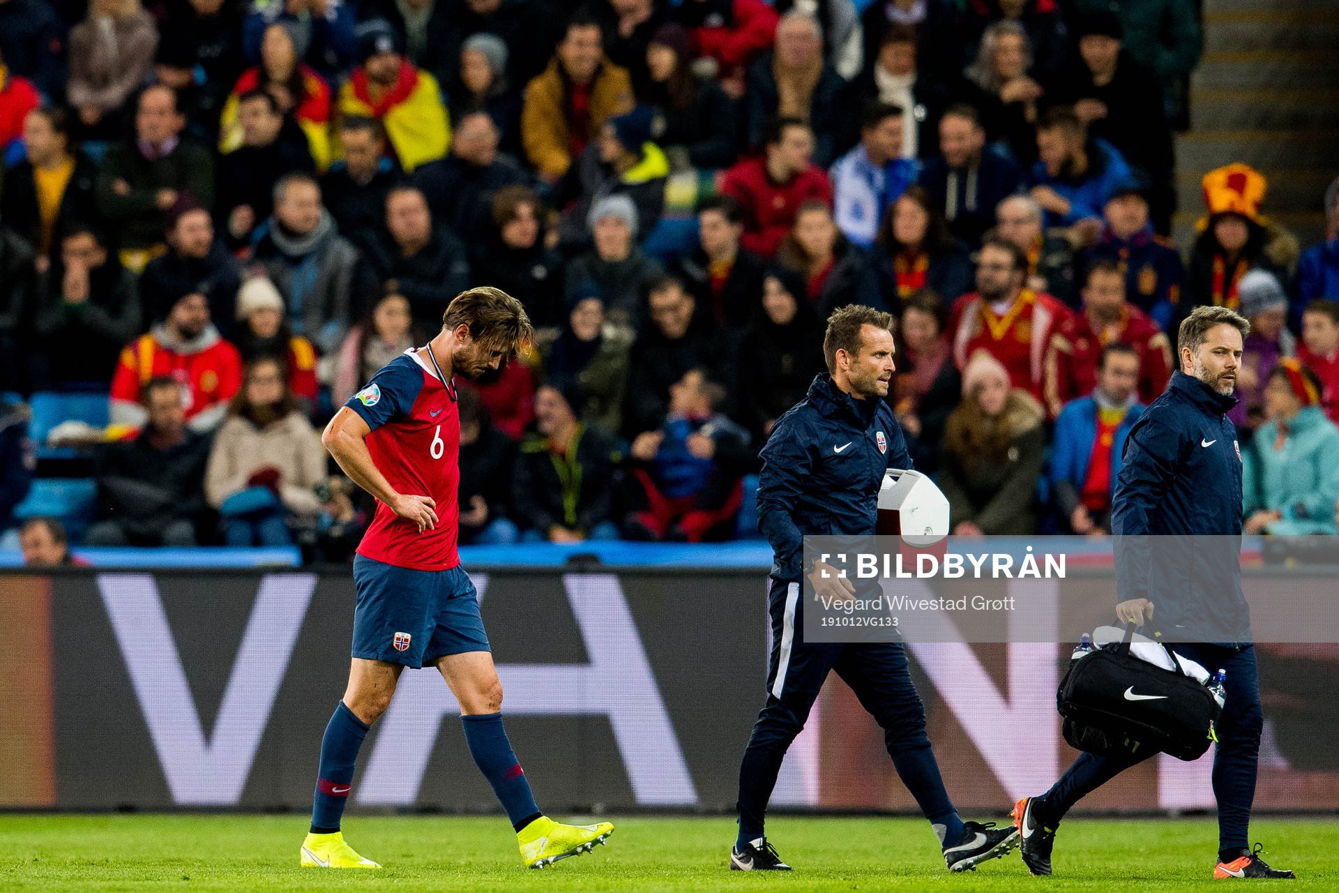 Håvard Nordtveit of Norway, Thomas André Ødegaard and