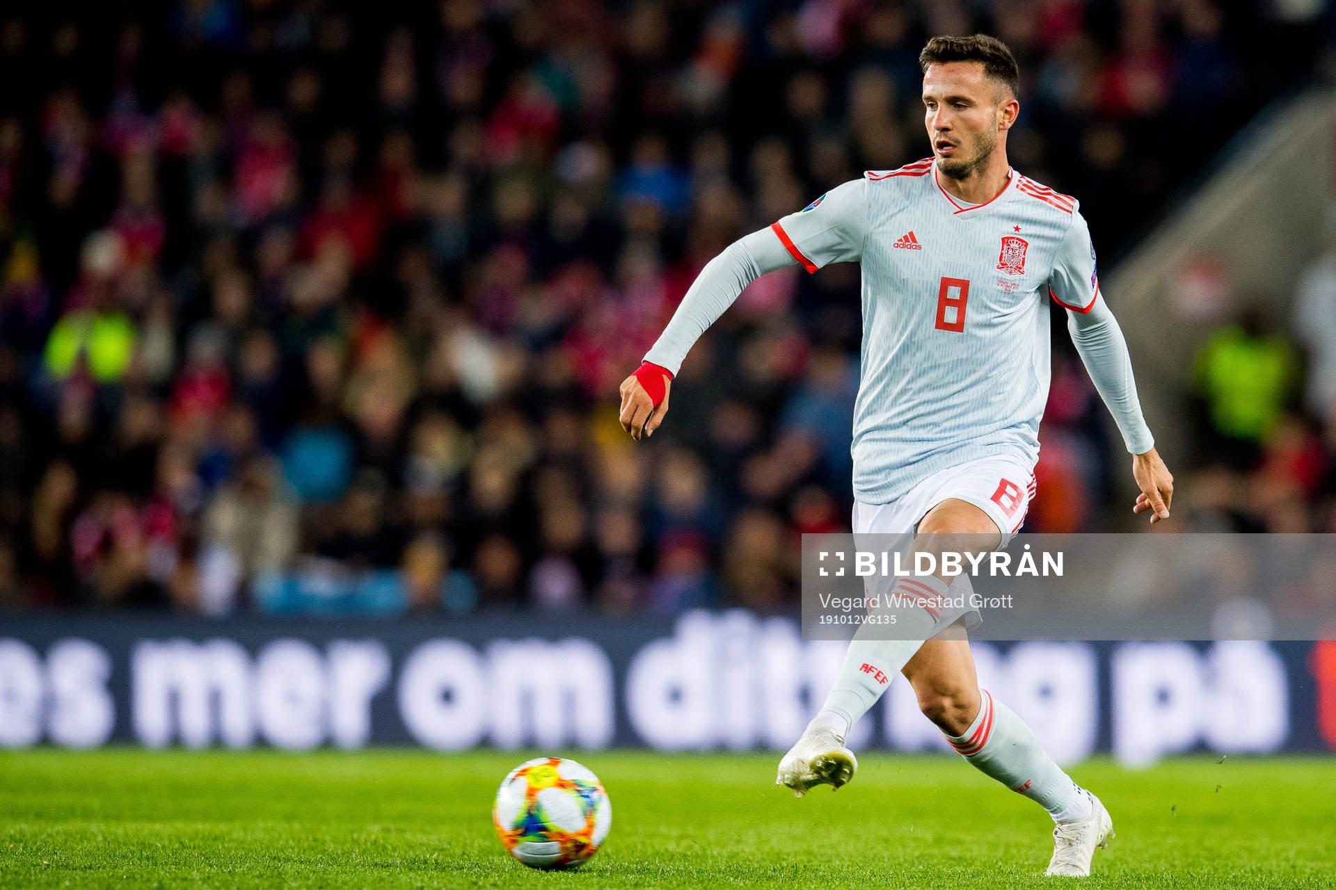 Saul Niguez of Spain