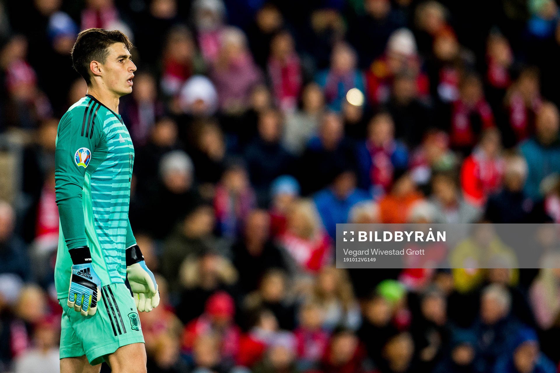 Goalkeeper Kepa Arrizabalaga of Spain