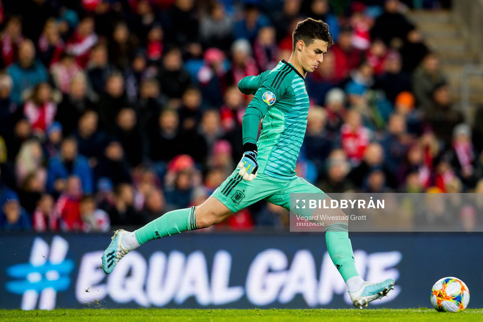 Goalkeeper Kepa Arrizabalaga of Spain