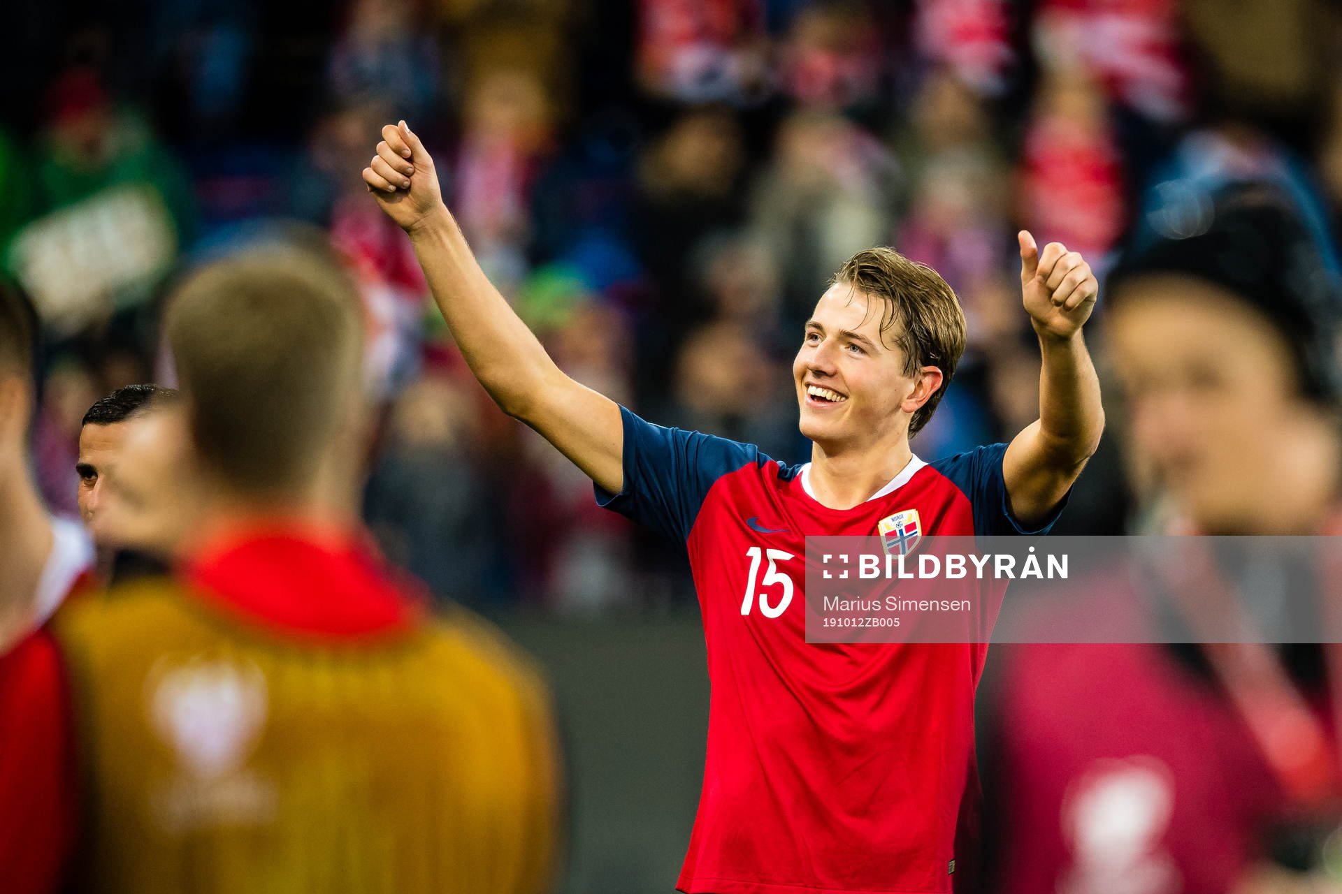 Sander Berge of Norway