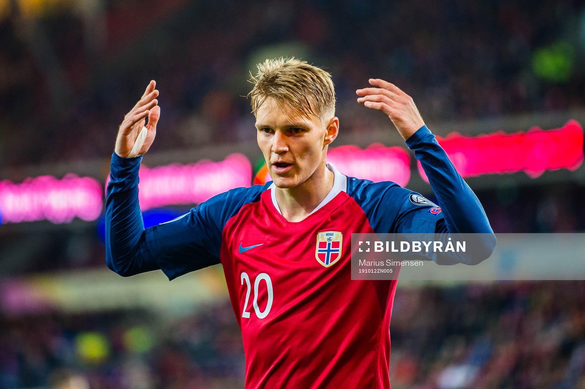 Martin Ødegaard of Norway
