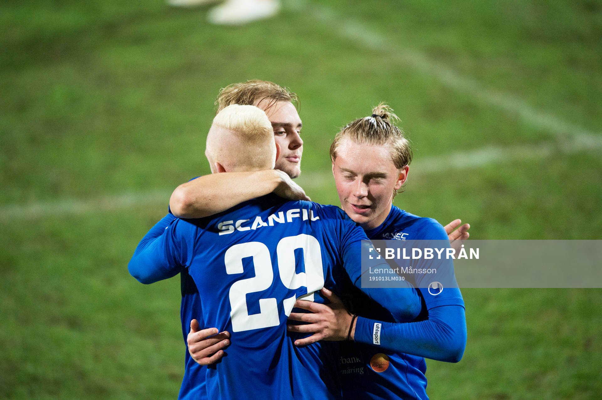 Åtvidabergs segerjubel i matchen i division 1 mellan