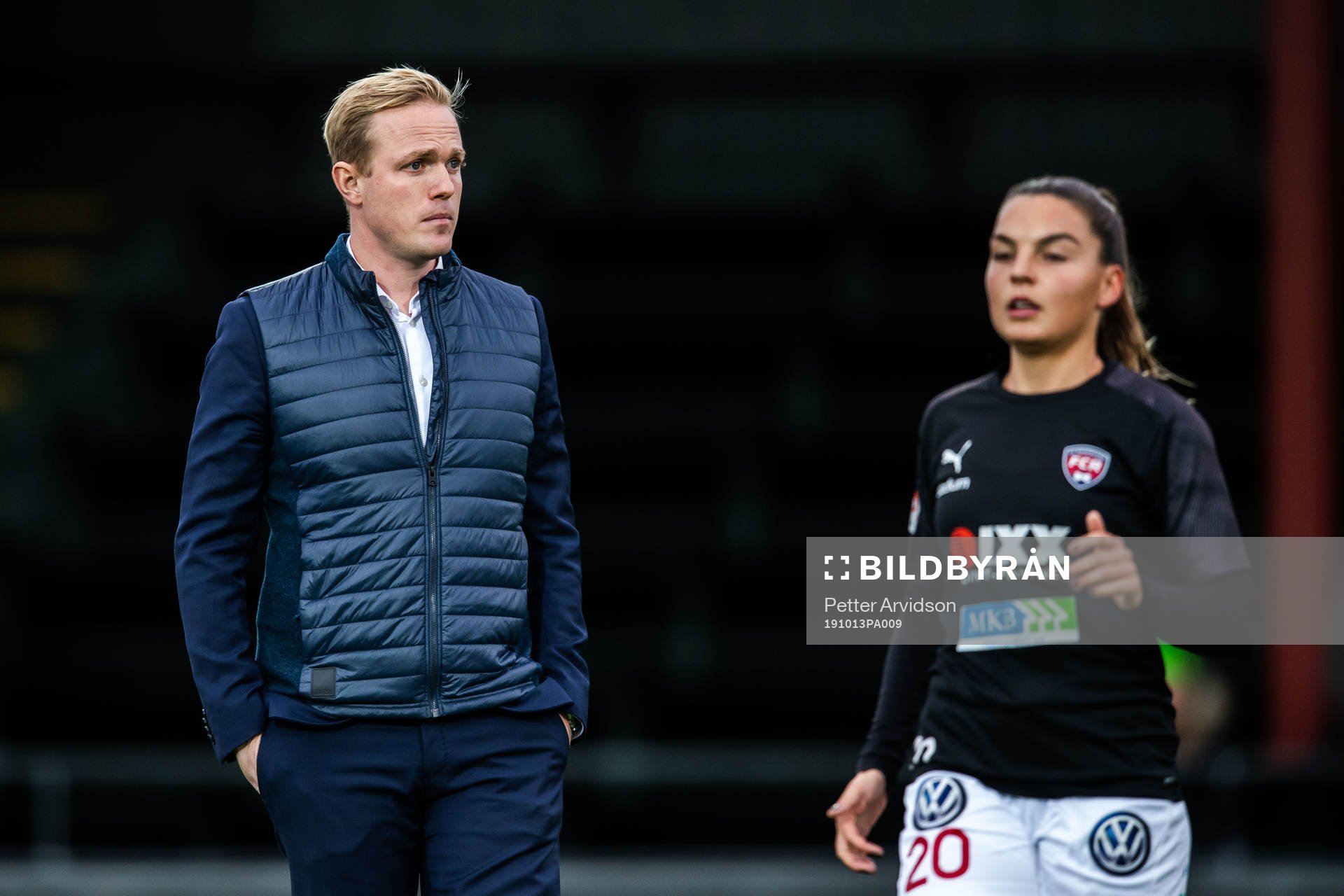 Rosengårds tränare Jonas Eidevall