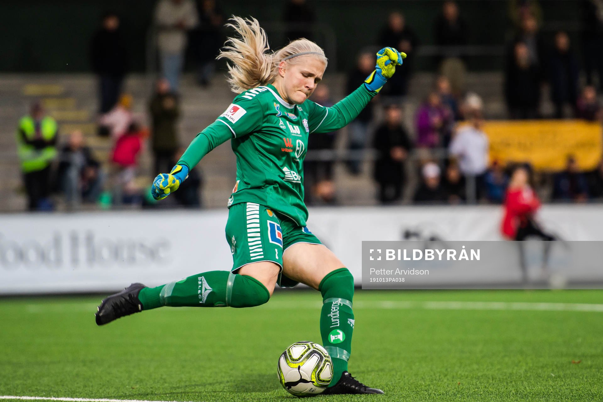 Linköpings målvakt Emma Holmgren