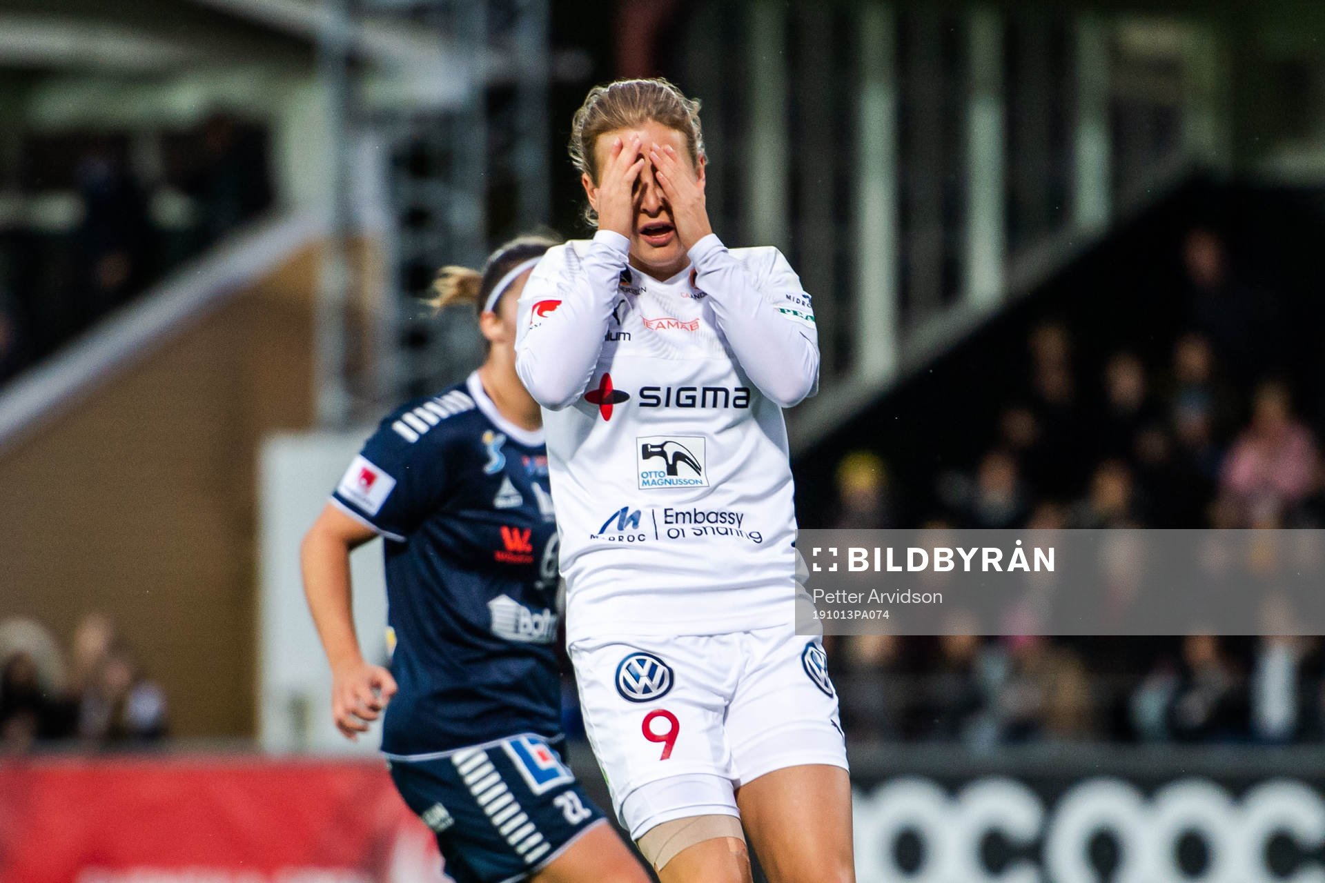 Rosengårds Anna Anvegård deppar