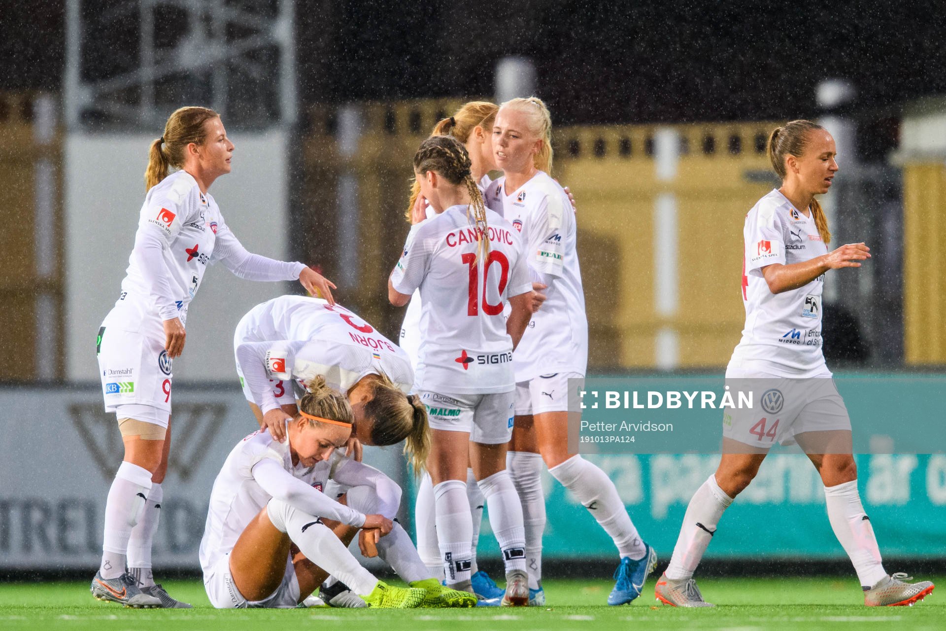 Rosengårds Anna Anvegård, Sanne Troelsgaard, Nathalie