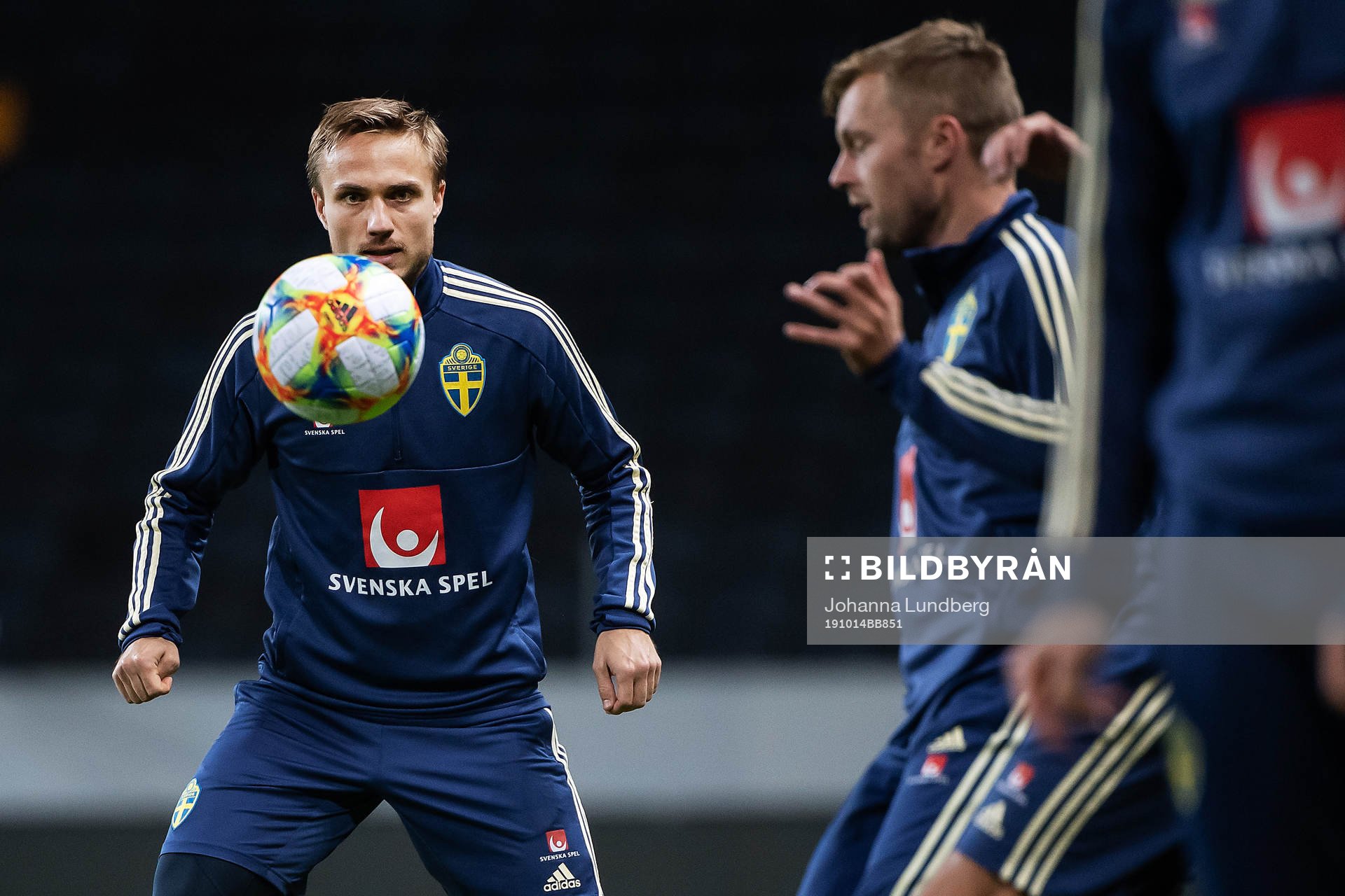 Pierre Bengtsson of the Swedish national football team