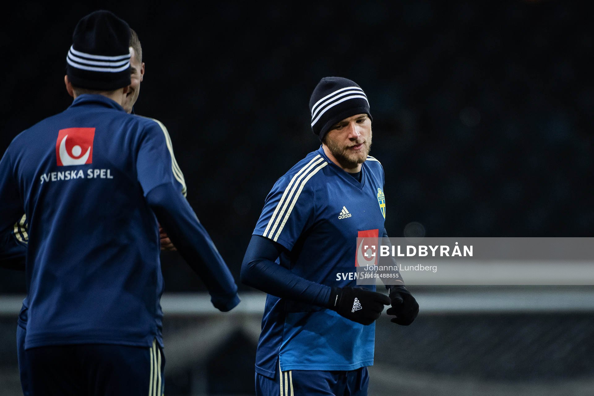 John Guidetti of the Swedish national football team