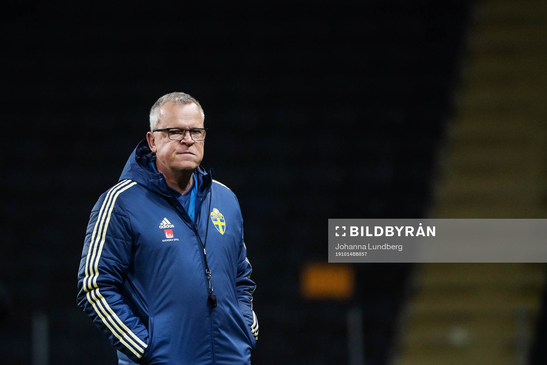 Head coach Janne Andersson of the Swedish national football