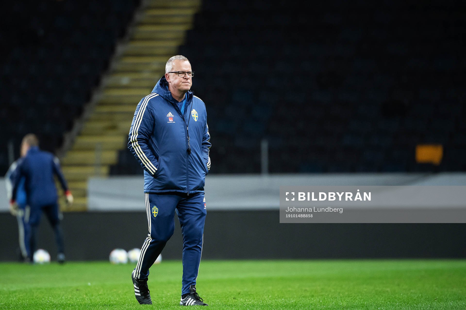 Head coach Janne Andersson of the Swedish national football