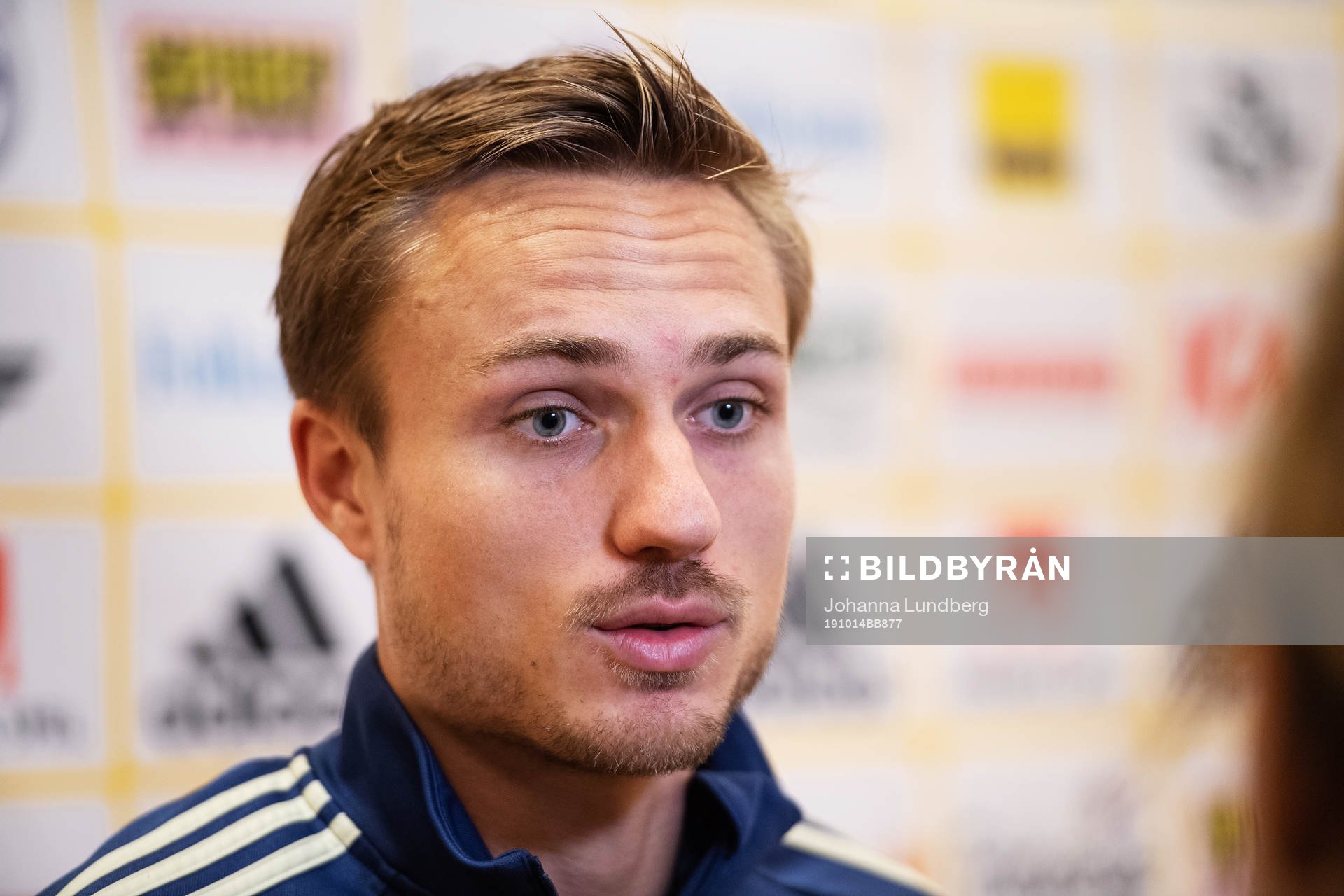 Pierre Bengtsson of the Swedish national football team