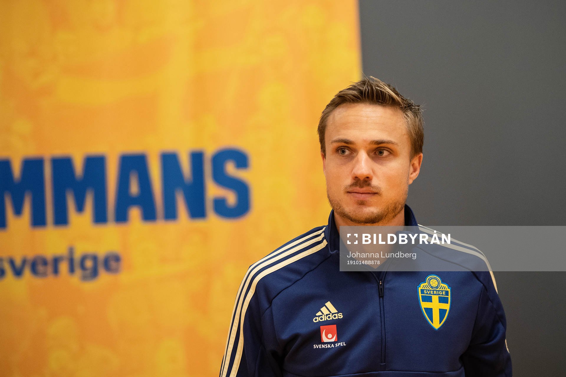 Pierre Bengtsson of the Swedish national football team