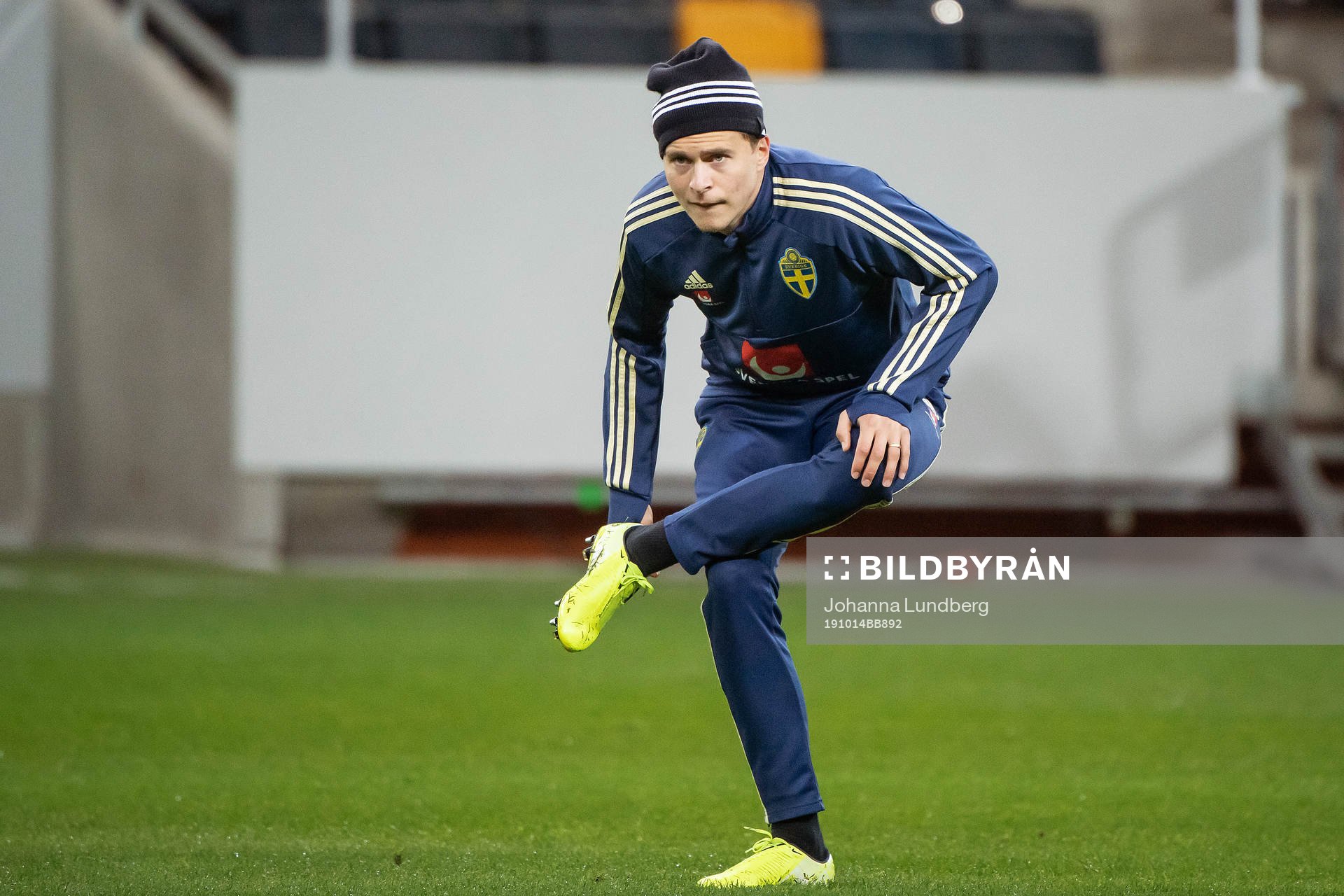 Victor Nilsson Lindelöf of the Swedish national football