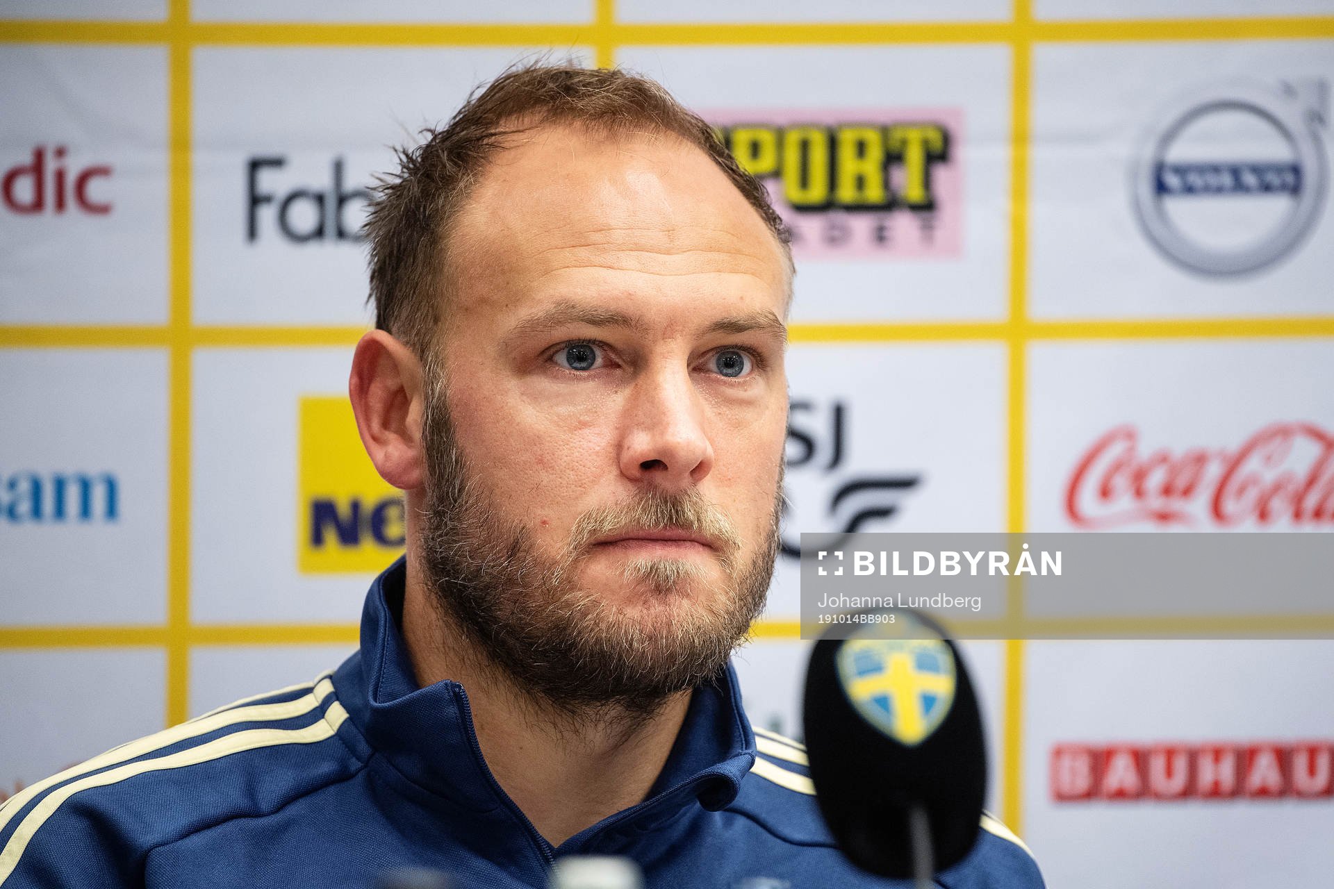 Andreas Granqvist of the Swedish national football team