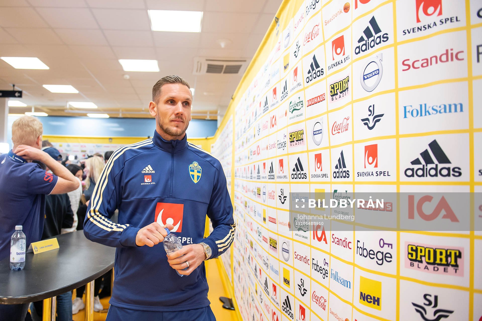 Goalkeeper Robin Olsen of the Swedish national football team